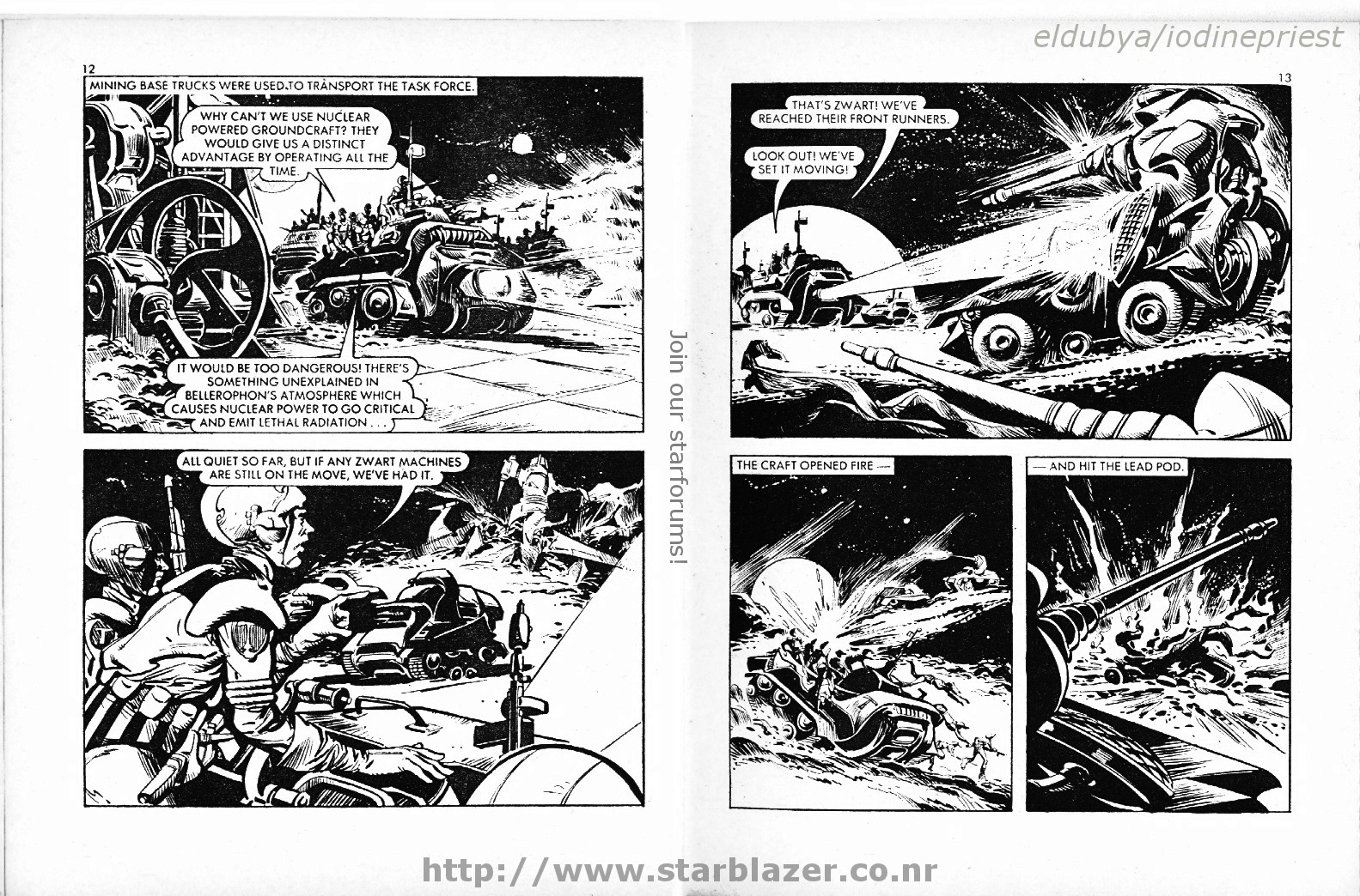 Read online Starblazer comic -  Issue #92 - 8