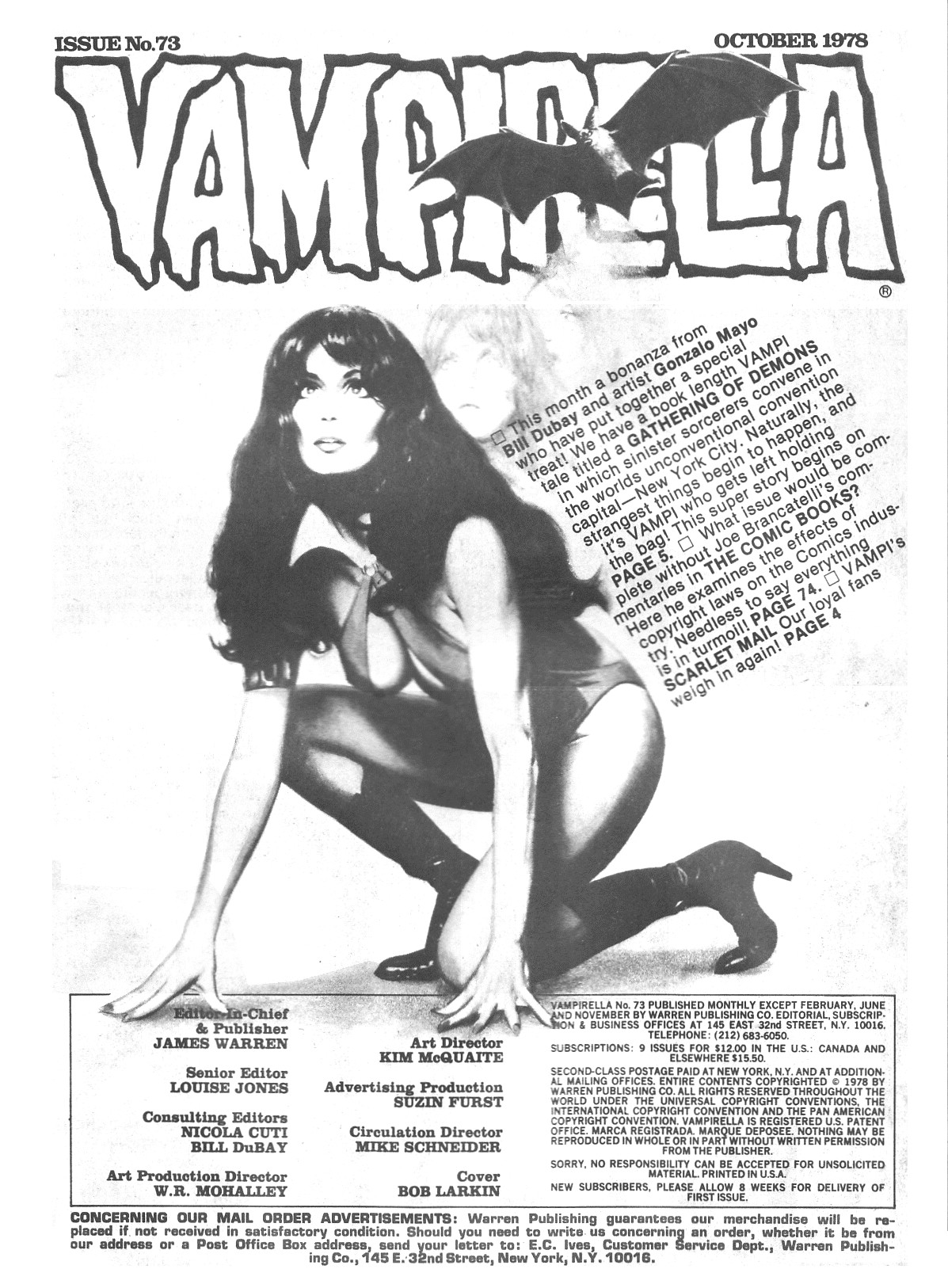Read online Vampirella (1969) comic -  Issue #73 - 3