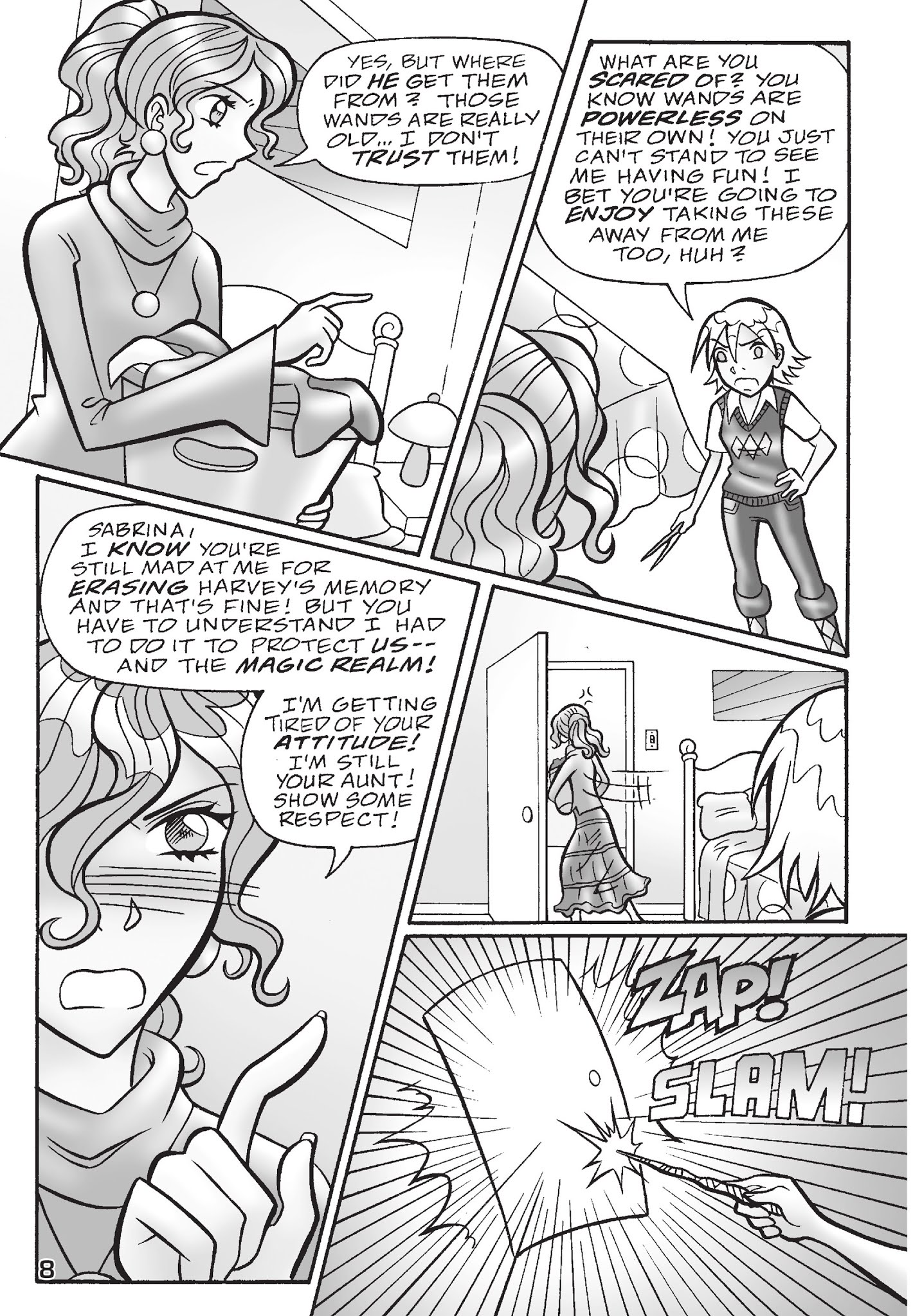 Read online Sabrina the Teenage Witch: The Magic Within comic -  Issue # TPB 4 (Part 1) - 9