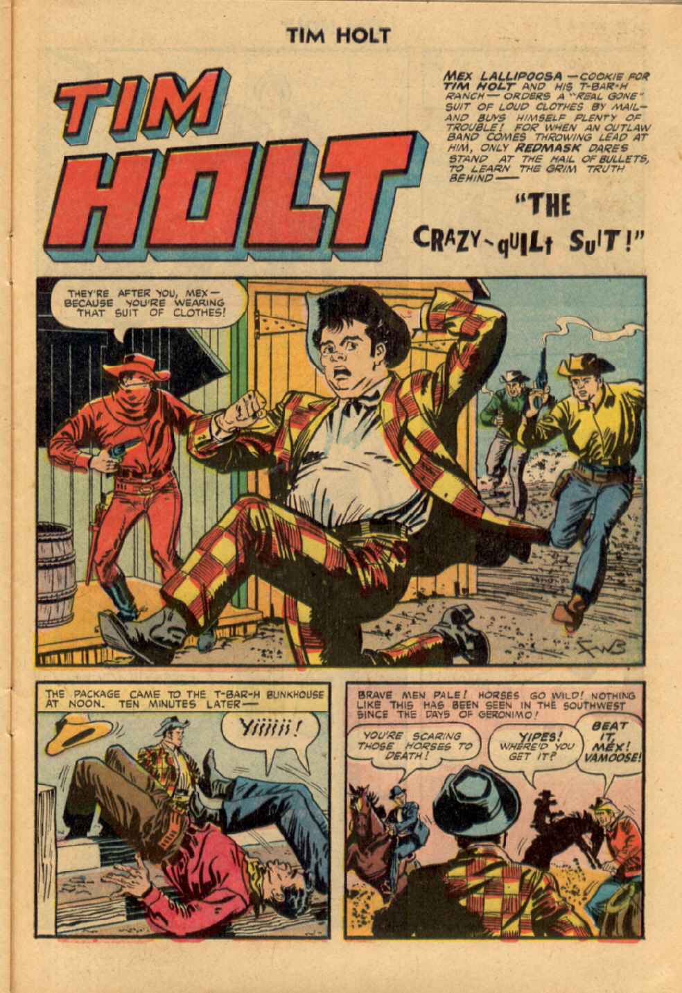 Read online Tim Holt comic -  Issue #38 - 27