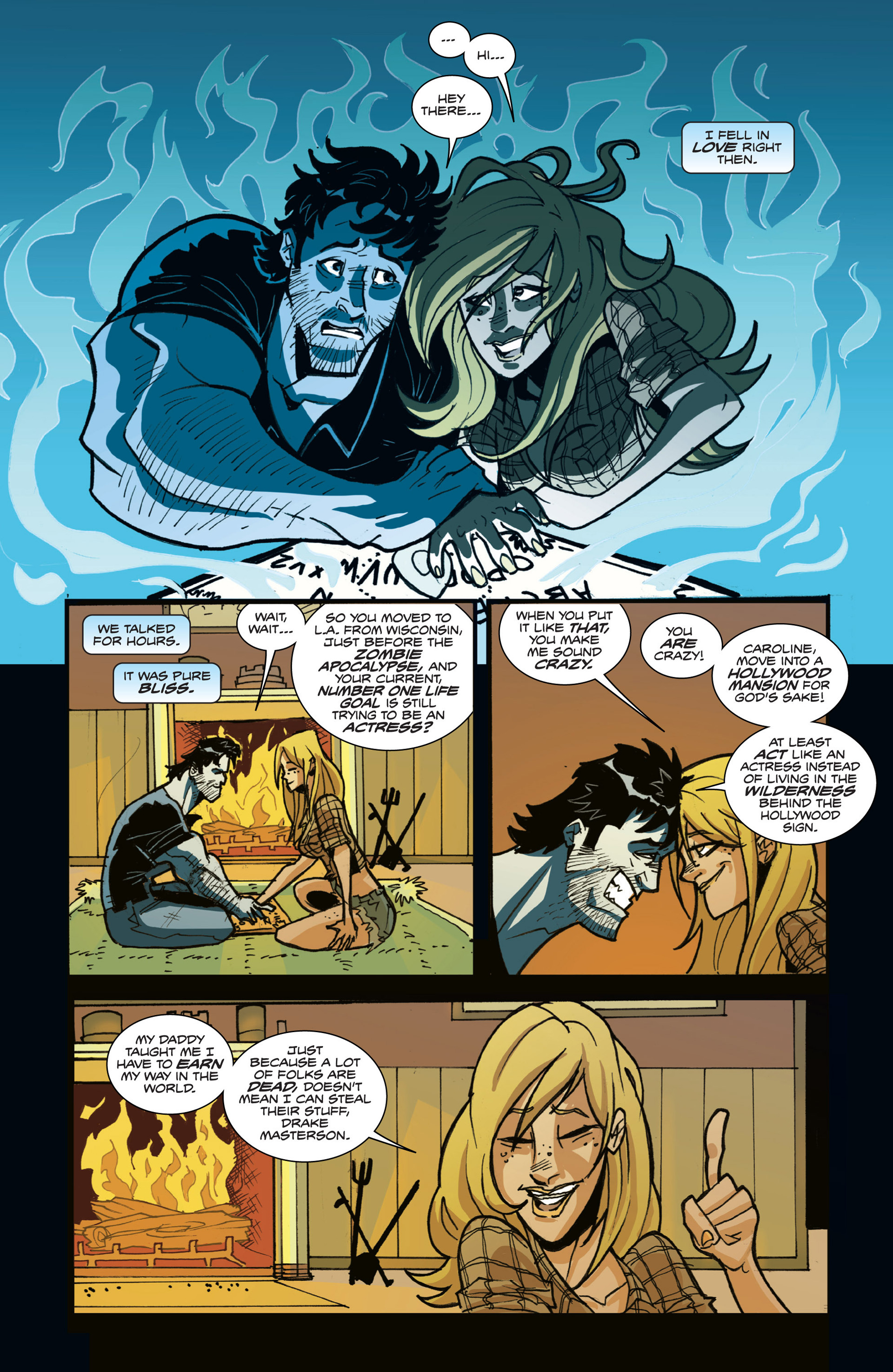 Read online Fanboys vs. Zombies comic -  Issue #17 - 13