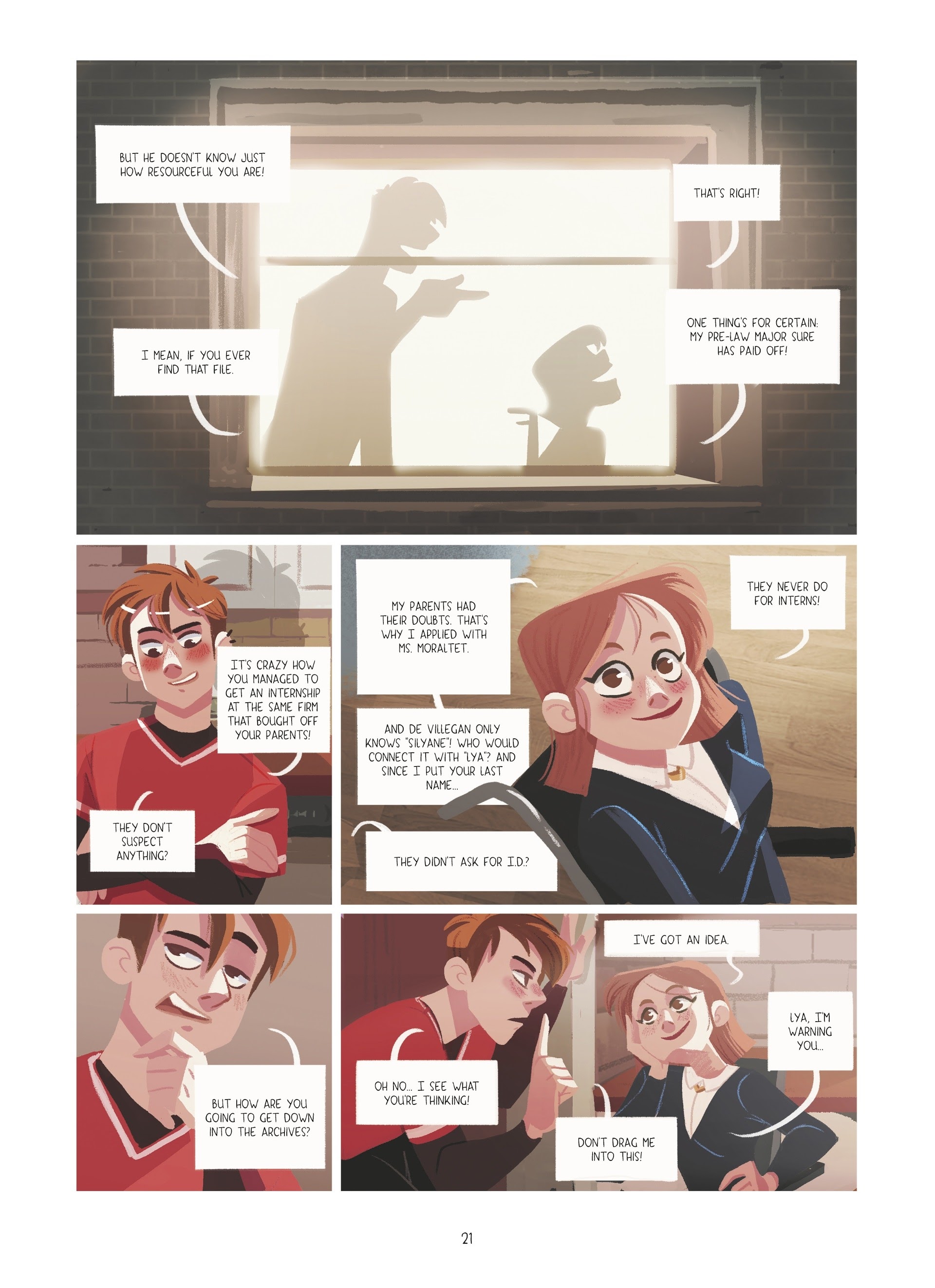 Read online Through Lya's Eyes comic -  Issue #1 - 21