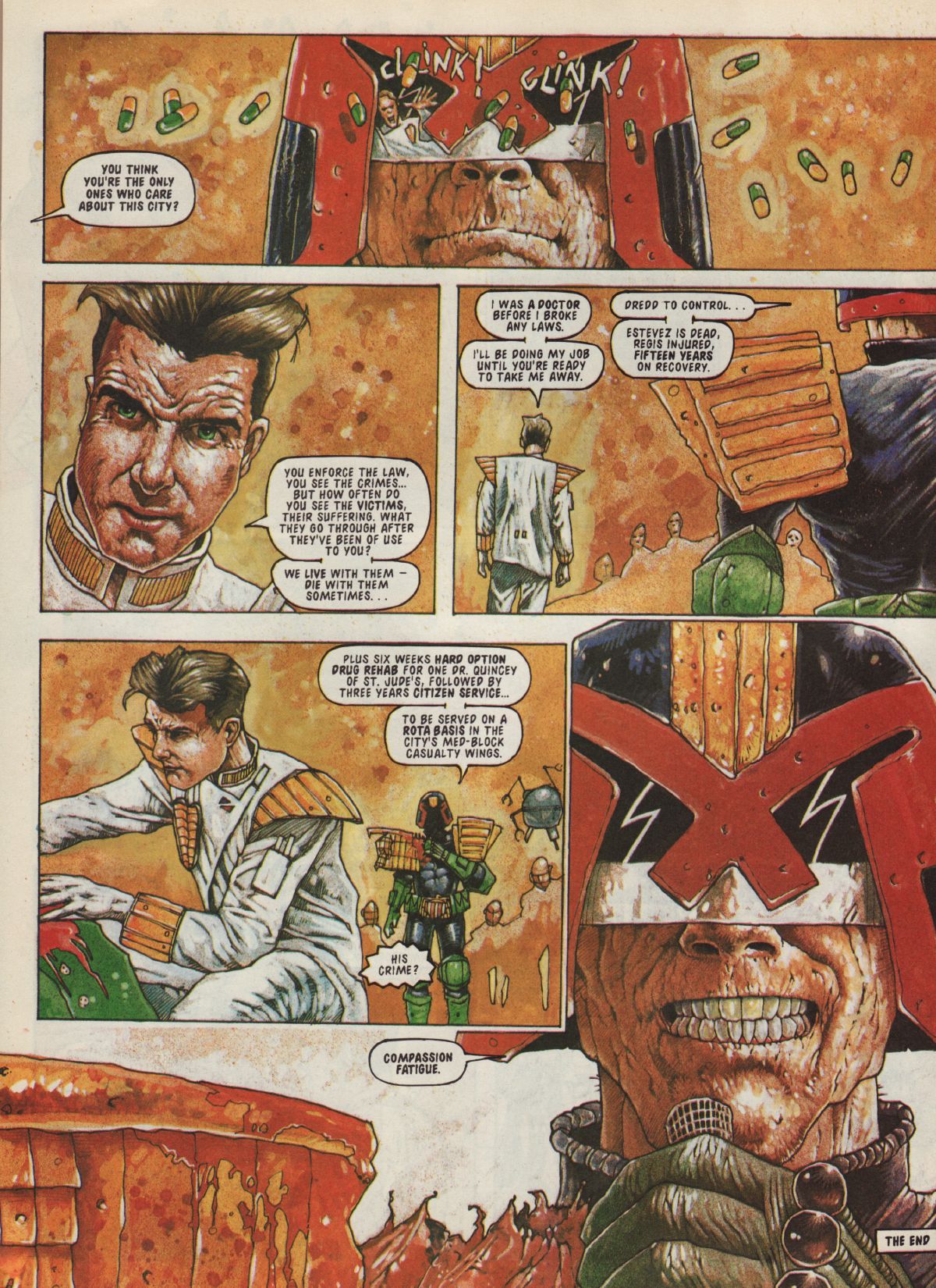 Read online Judge Dredd Megazine (vol. 3) comic -  Issue #8 - 12