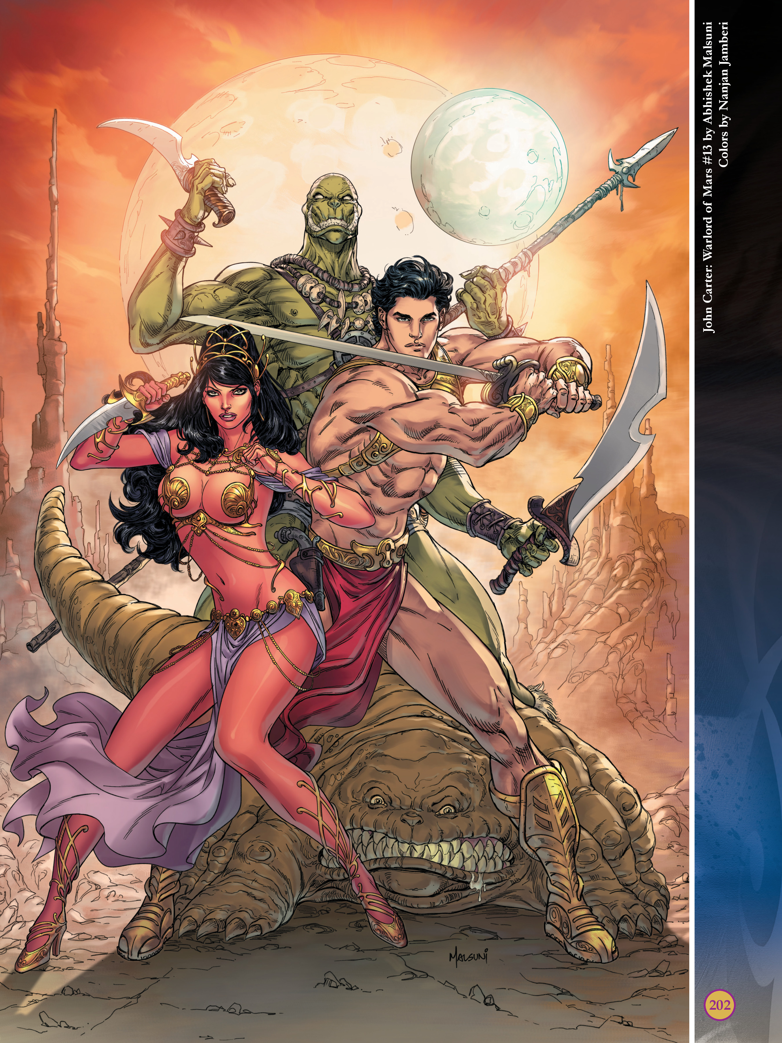 Read online The Art of Dejah Thoris and the Worlds of Mars comic -  Issue # TPB 2 (Part 3) - 1