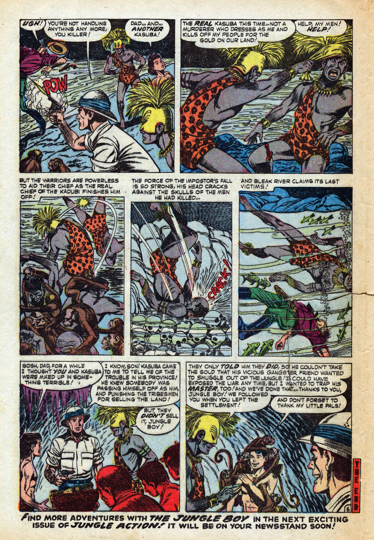 Read online Jungle Action (1954) comic -  Issue #1 - 24