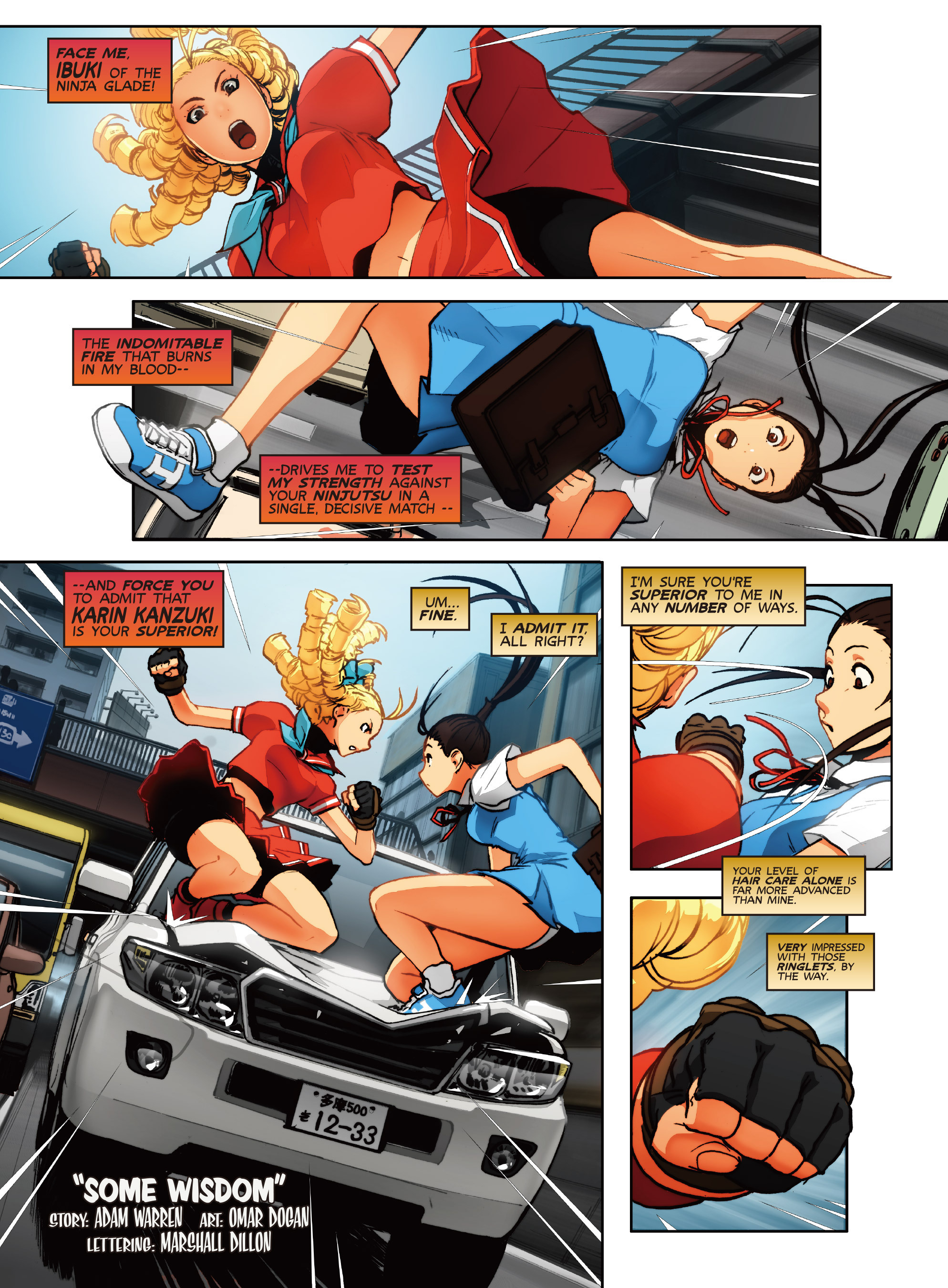 Read online Street Fighter Unlimited comic -  Issue #3 - 22
