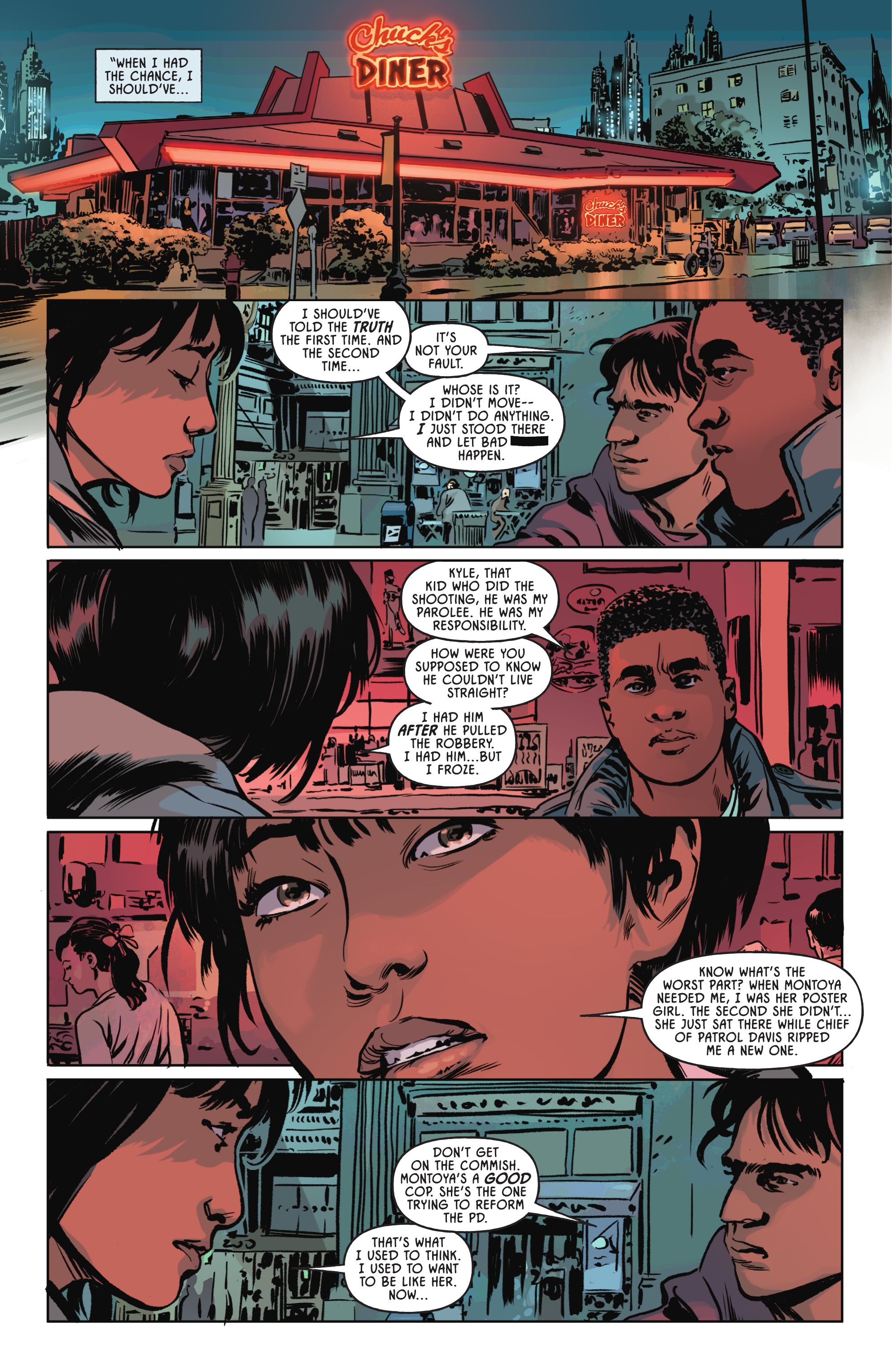 Read online GCPD: The Blue Wall comic -  Issue #2 - 9