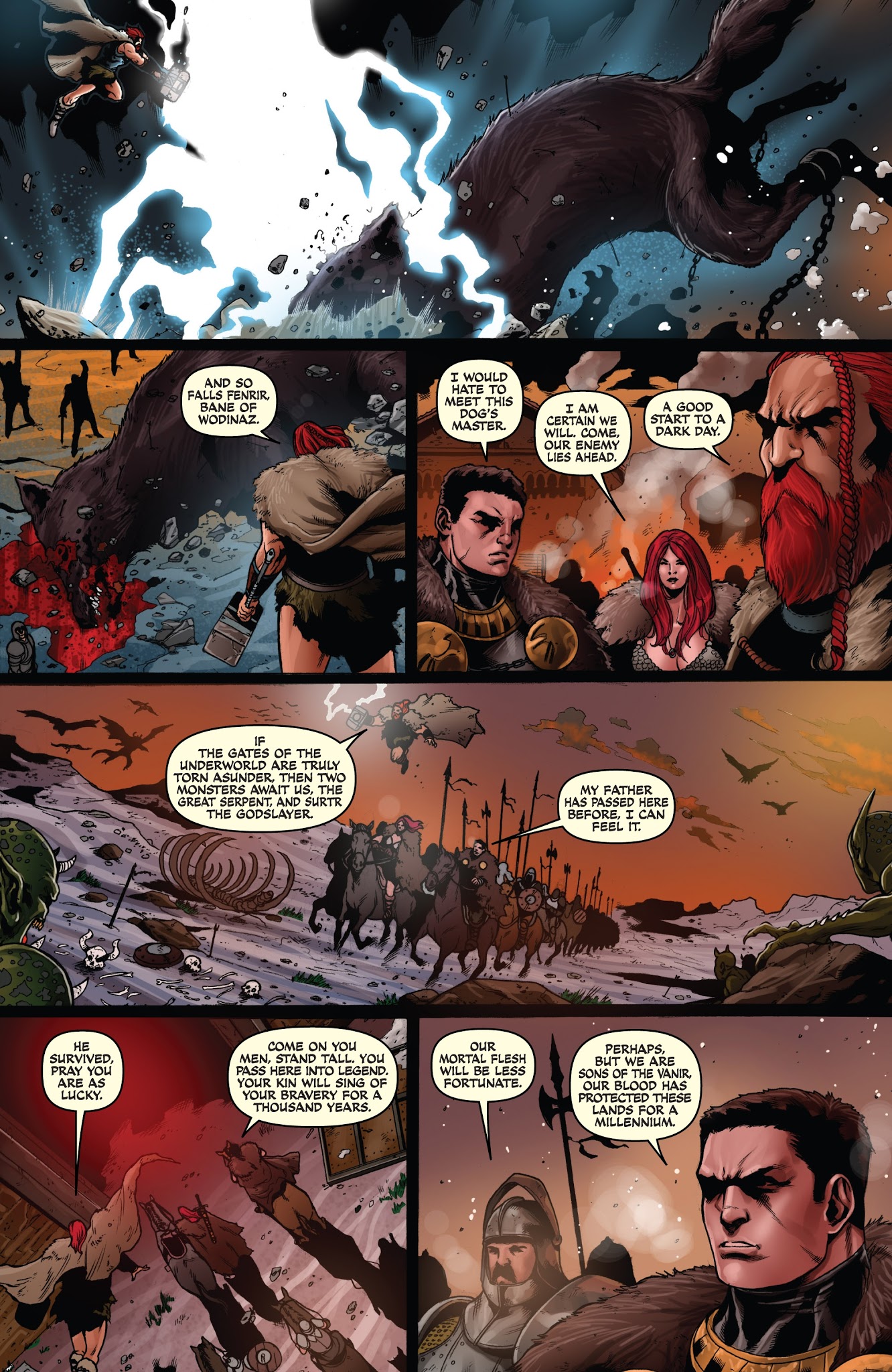 Read online Red Sonja: Revenge of the Gods comic -  Issue #4 - 11