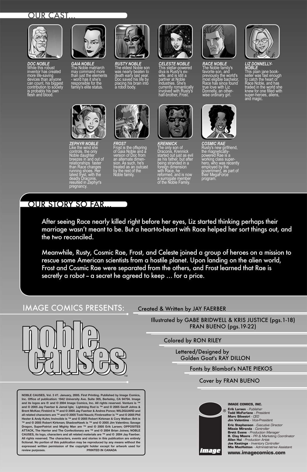 Read online Noble Causes (2004) comic -  Issue #7 - 2