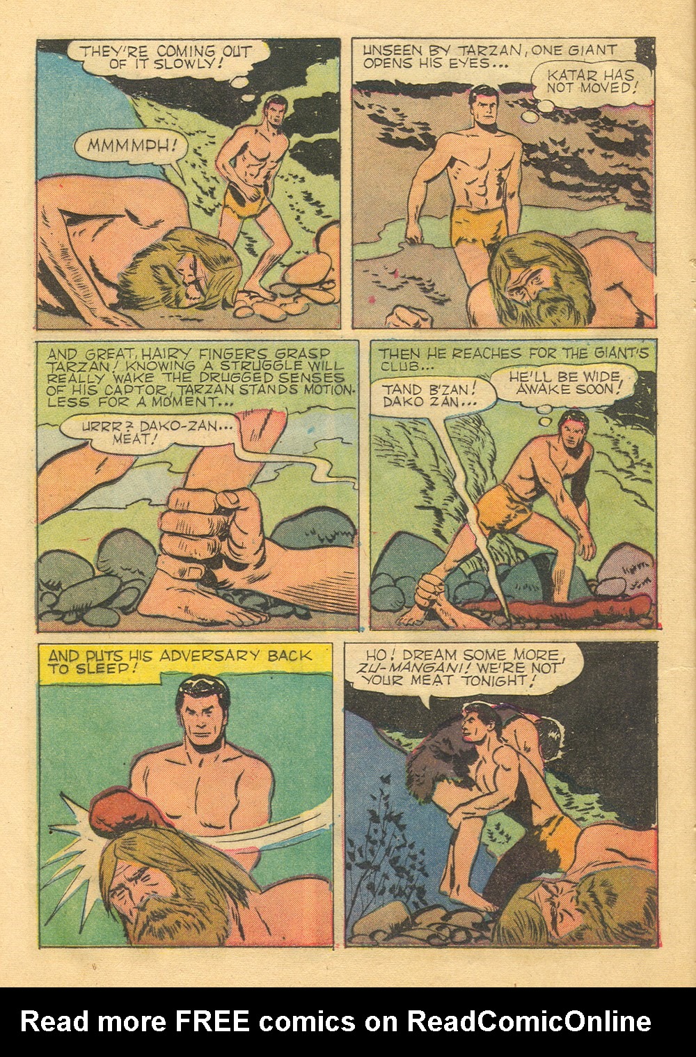 Read online Tarzan (1948) comic -  Issue #115 - 16