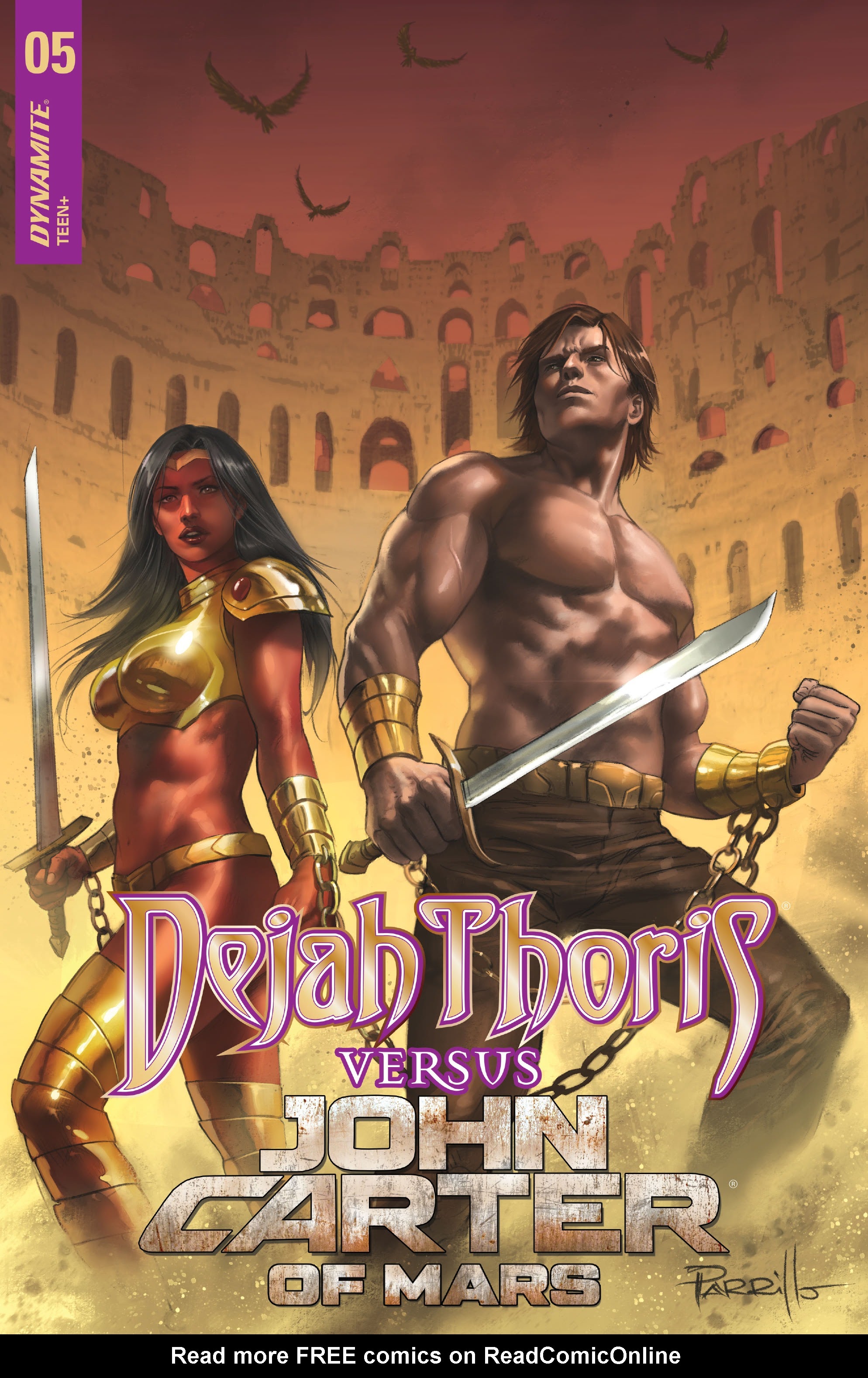 Read online Dejah Thoris vs. John Carter of Mars comic -  Issue #5 - 1