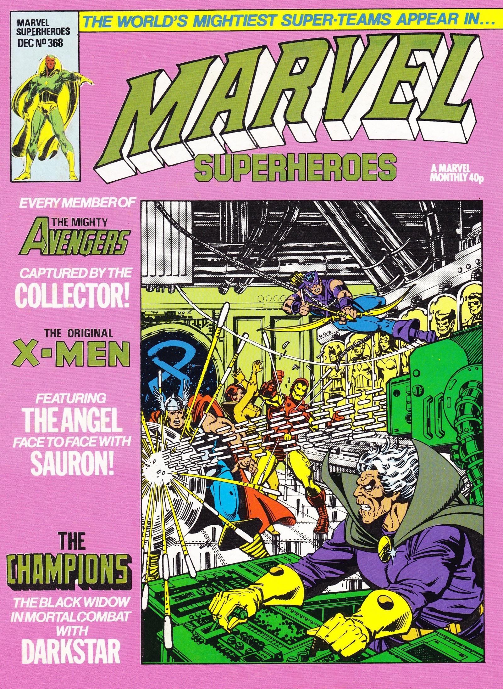 Read online Marvel Super-Heroes (1979) comic -  Issue #368 - 1