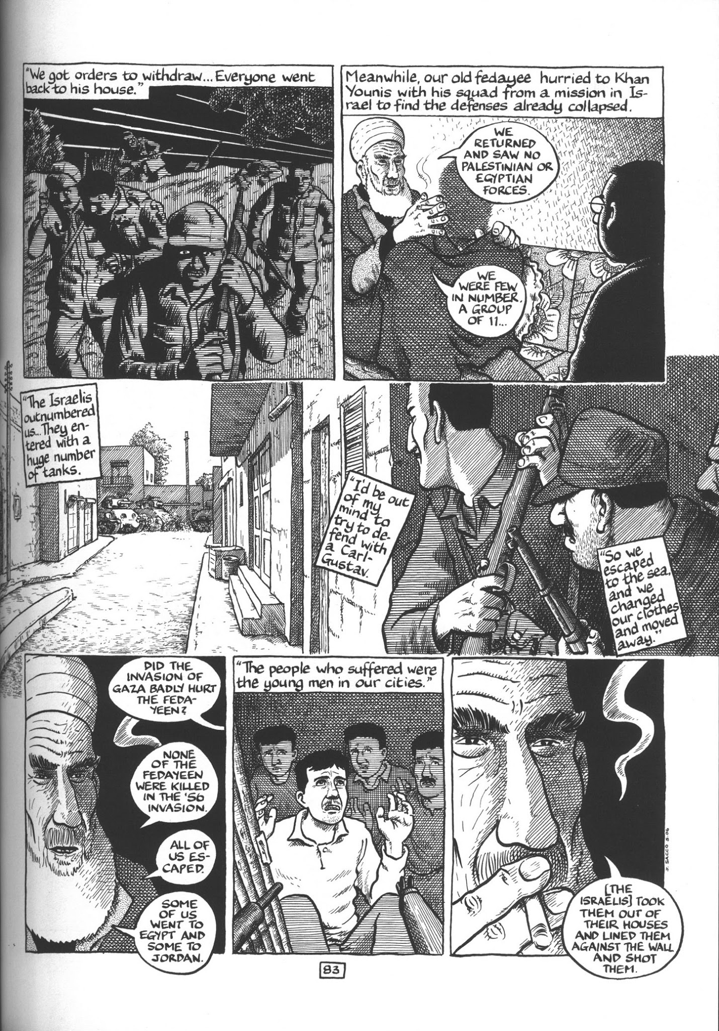 Read online Footnotes in Gaza comic -  Issue # TPB - 103
