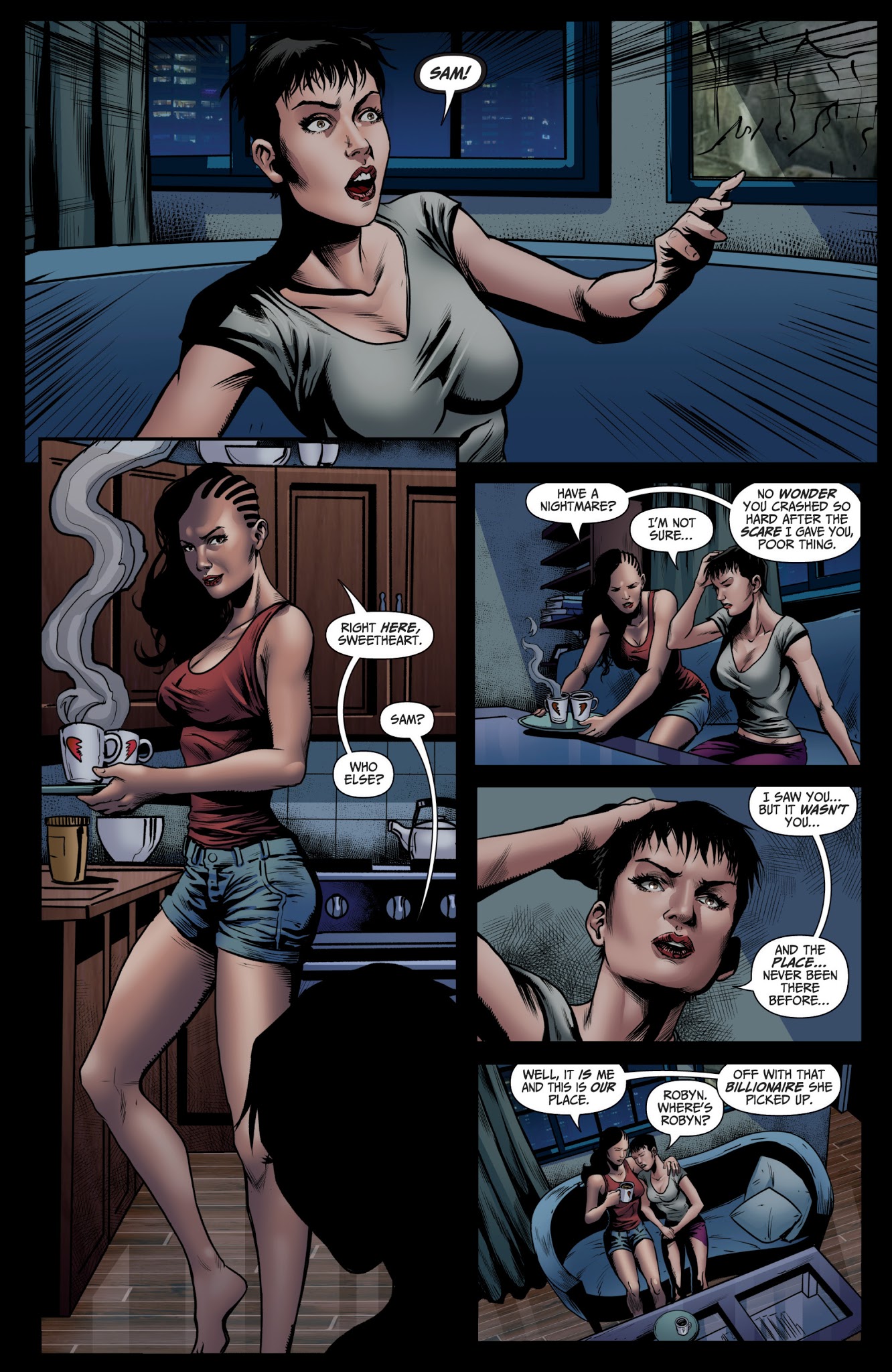 Read online Robyn Hood: The Curse comic -  Issue #3 - 7