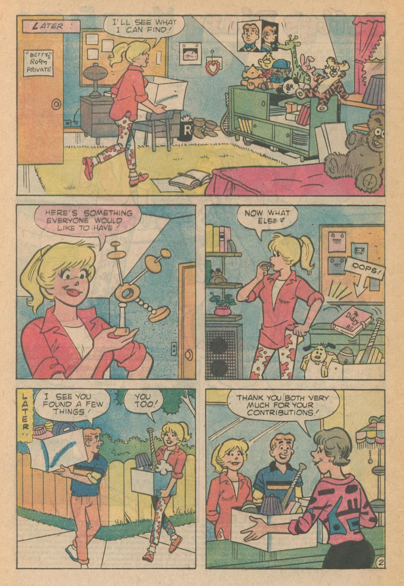 Read online Betty's Diary comic -  Issue #2 - 4