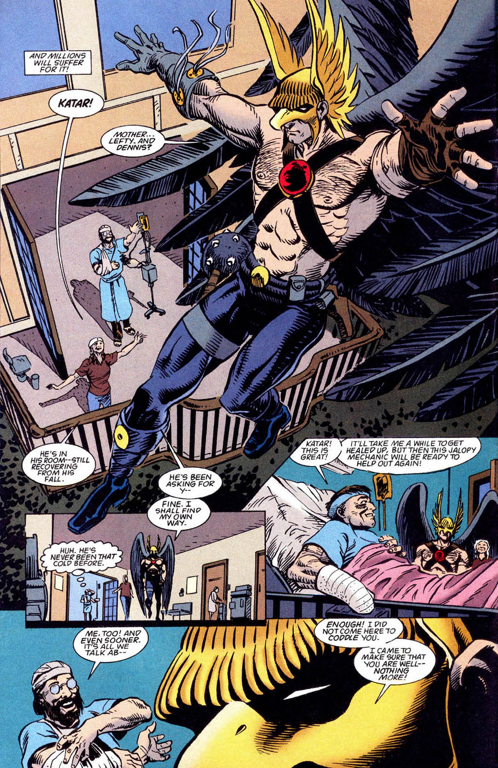 Hawkman (1993) Issue #26 #29 - English 7