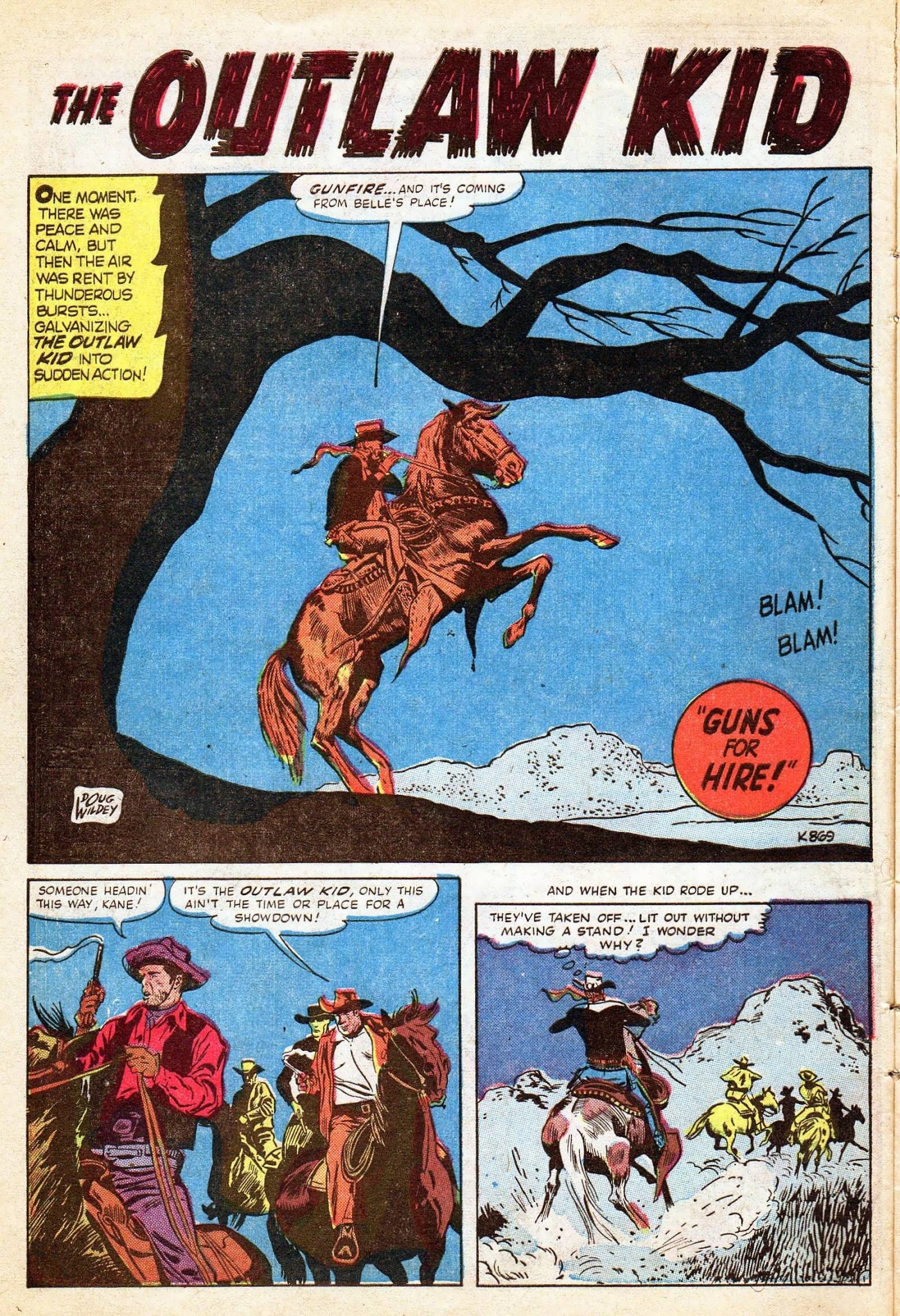 Read online The Outlaw Kid (1954) comic -  Issue #15 - 10