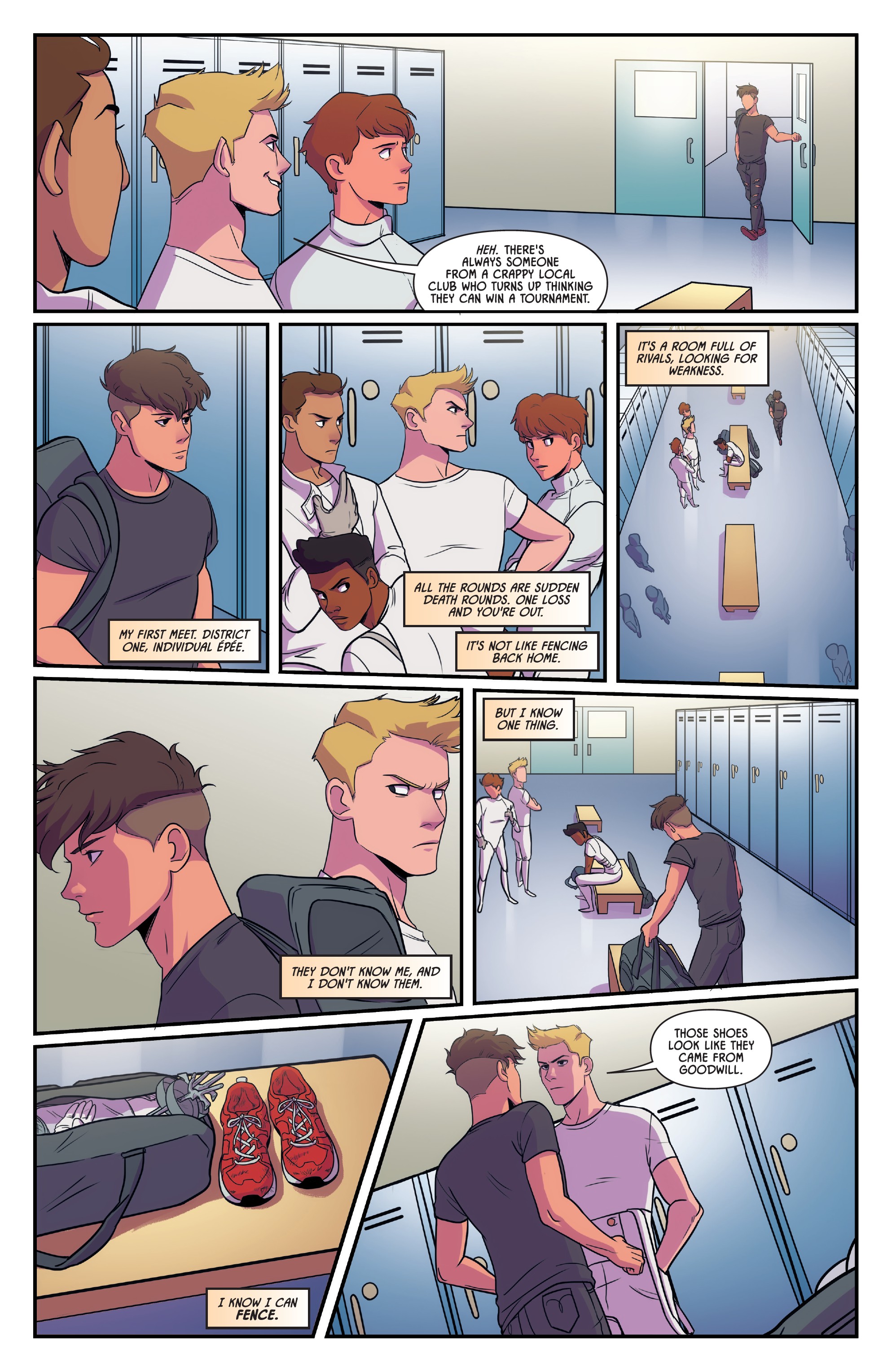 Read online Fence comic -  Issue # _TPB 1 - 10