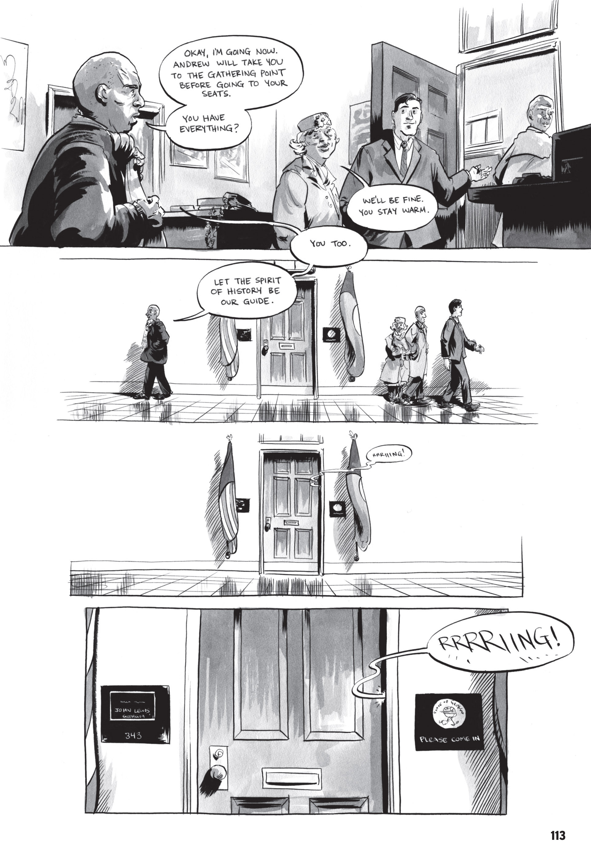 Read online March comic -  Issue #1 - 111