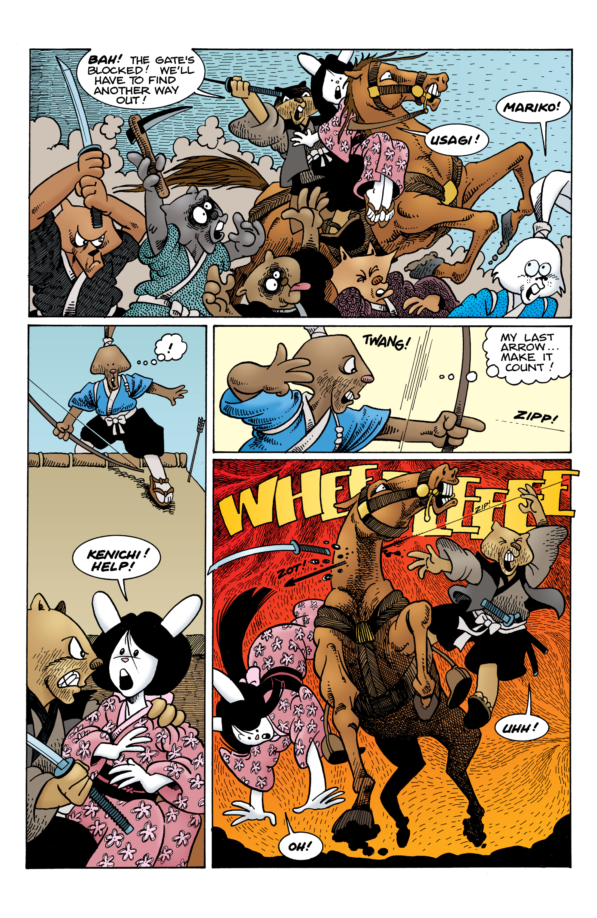 Read online Usagi Yojimbo Color Classics comic -  Issue #4 - 8