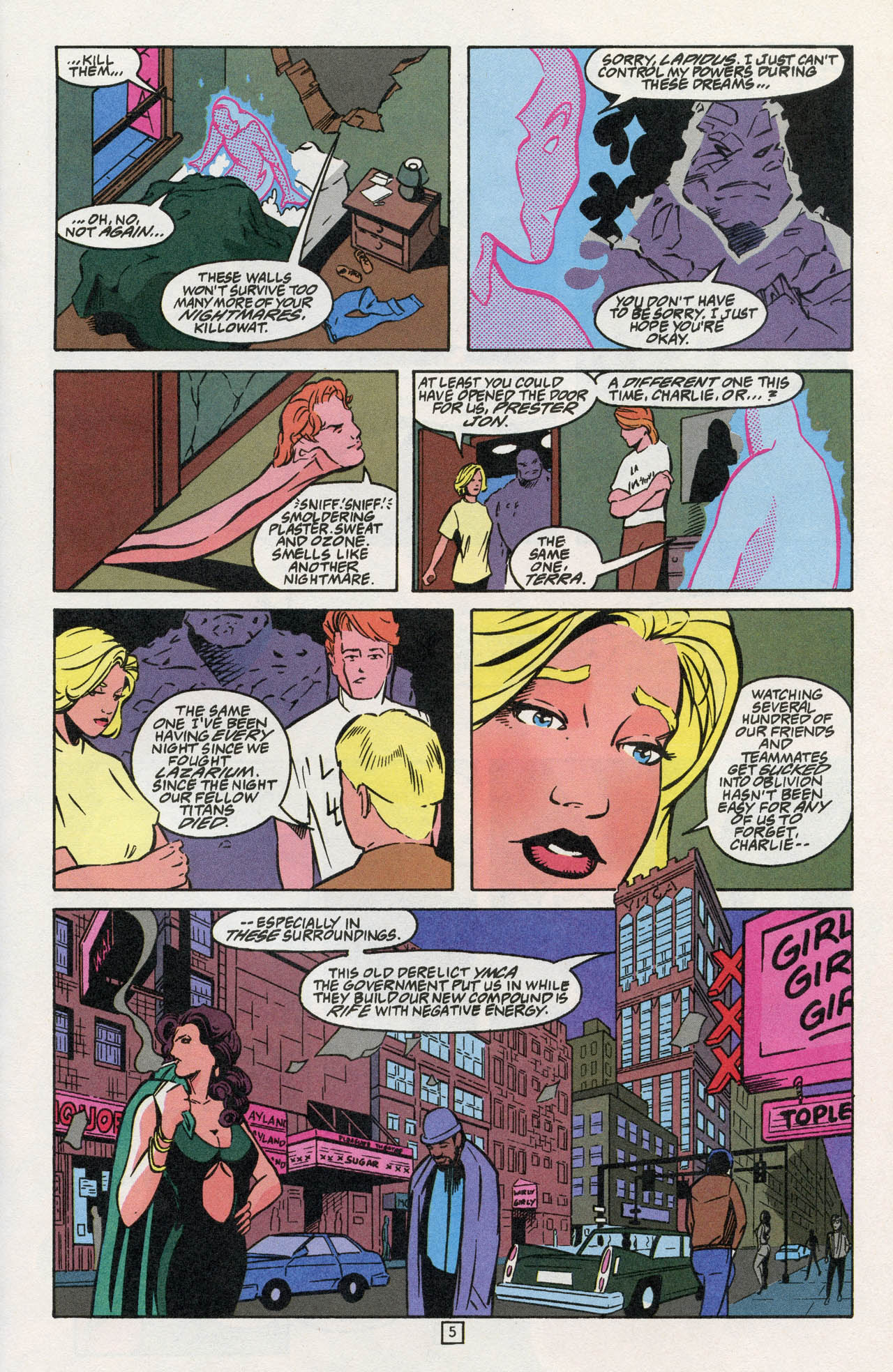 Read online Team Titans comic -  Issue #22 - 7