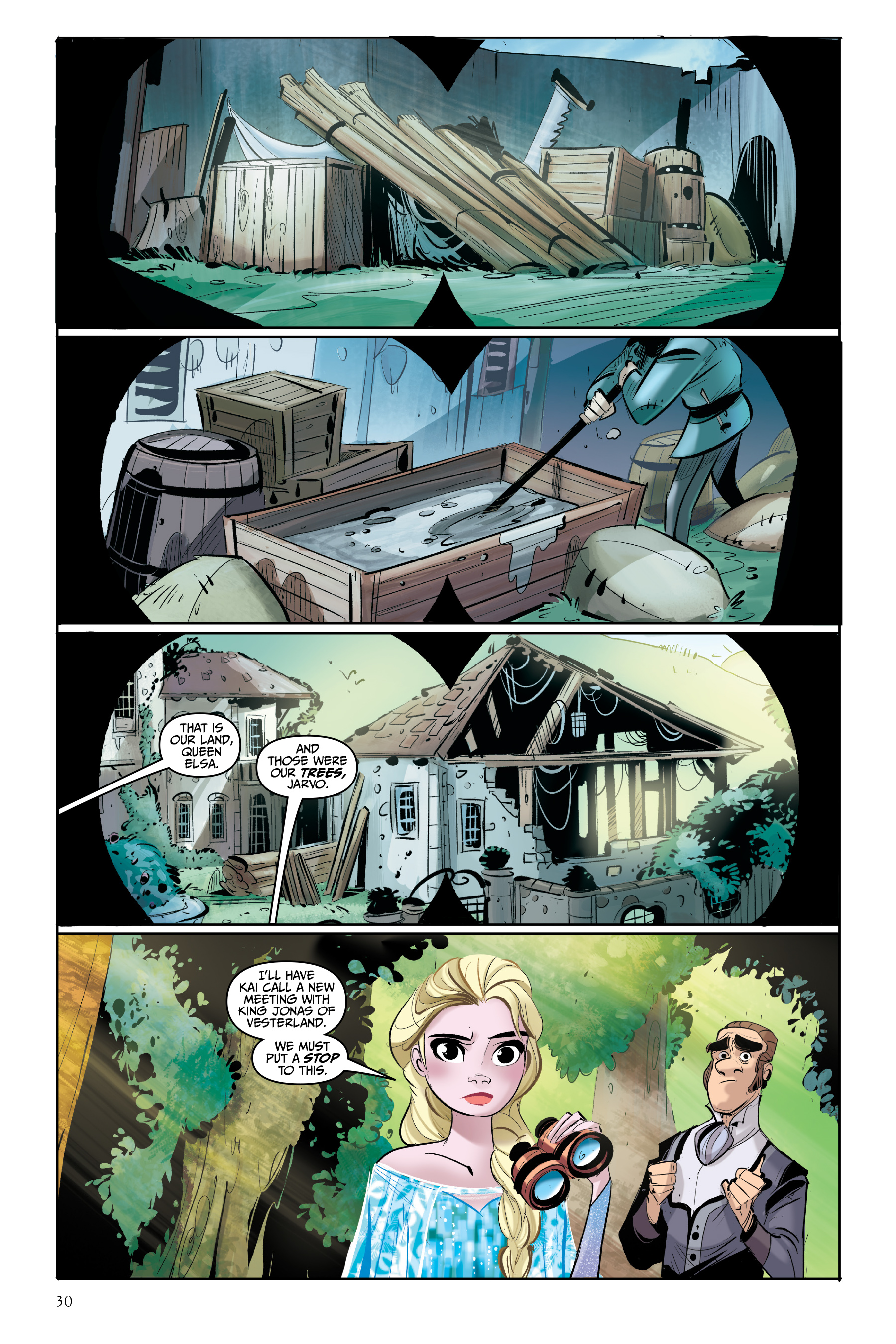 Read online Disney Frozen: Breaking Boundaries comic -  Issue # _TPB - 30