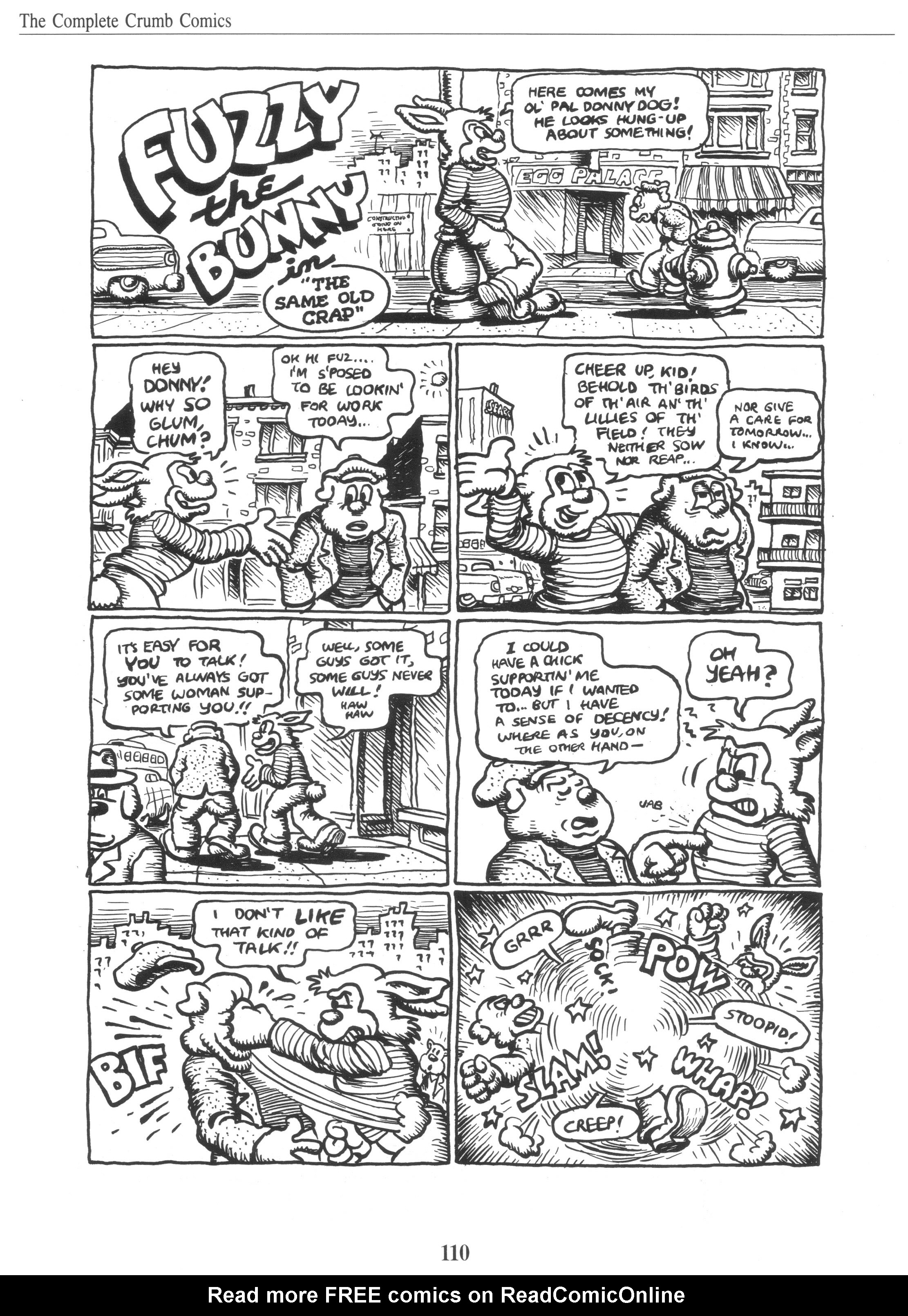 Read online The Complete Crumb Comics comic -  Issue # TPB 6 - 120