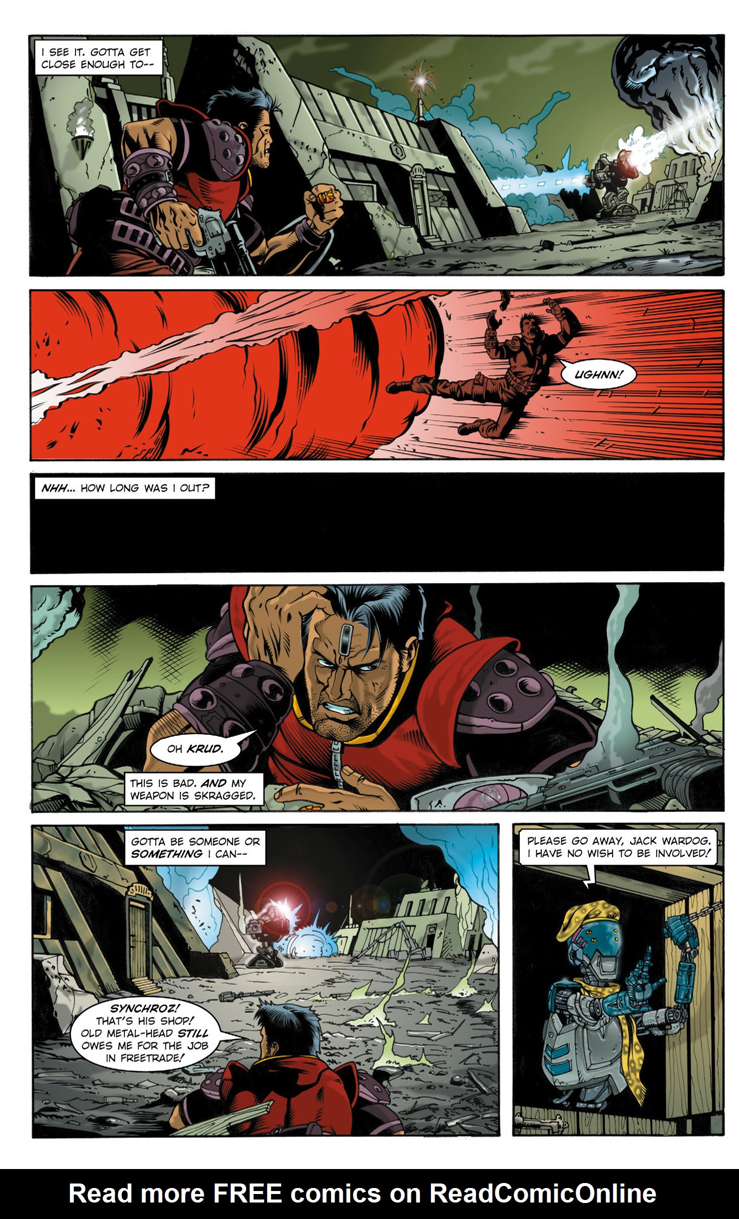 Read online Wardog comic -  Issue # TPB - 19