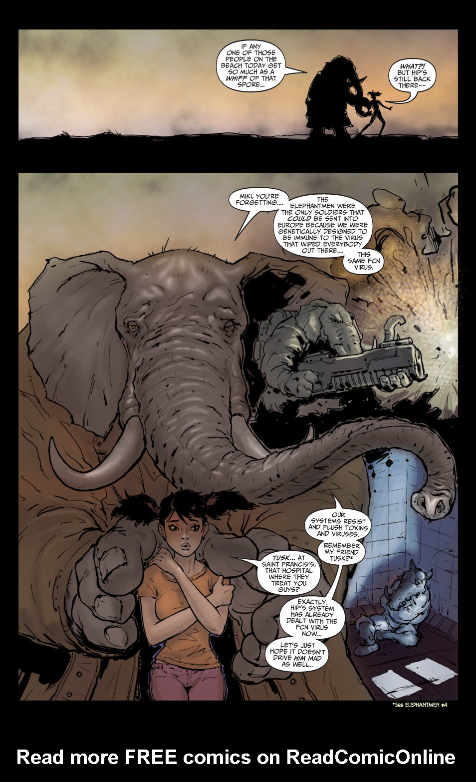 Read online Elephantmen comic -  Issue #14 - 17