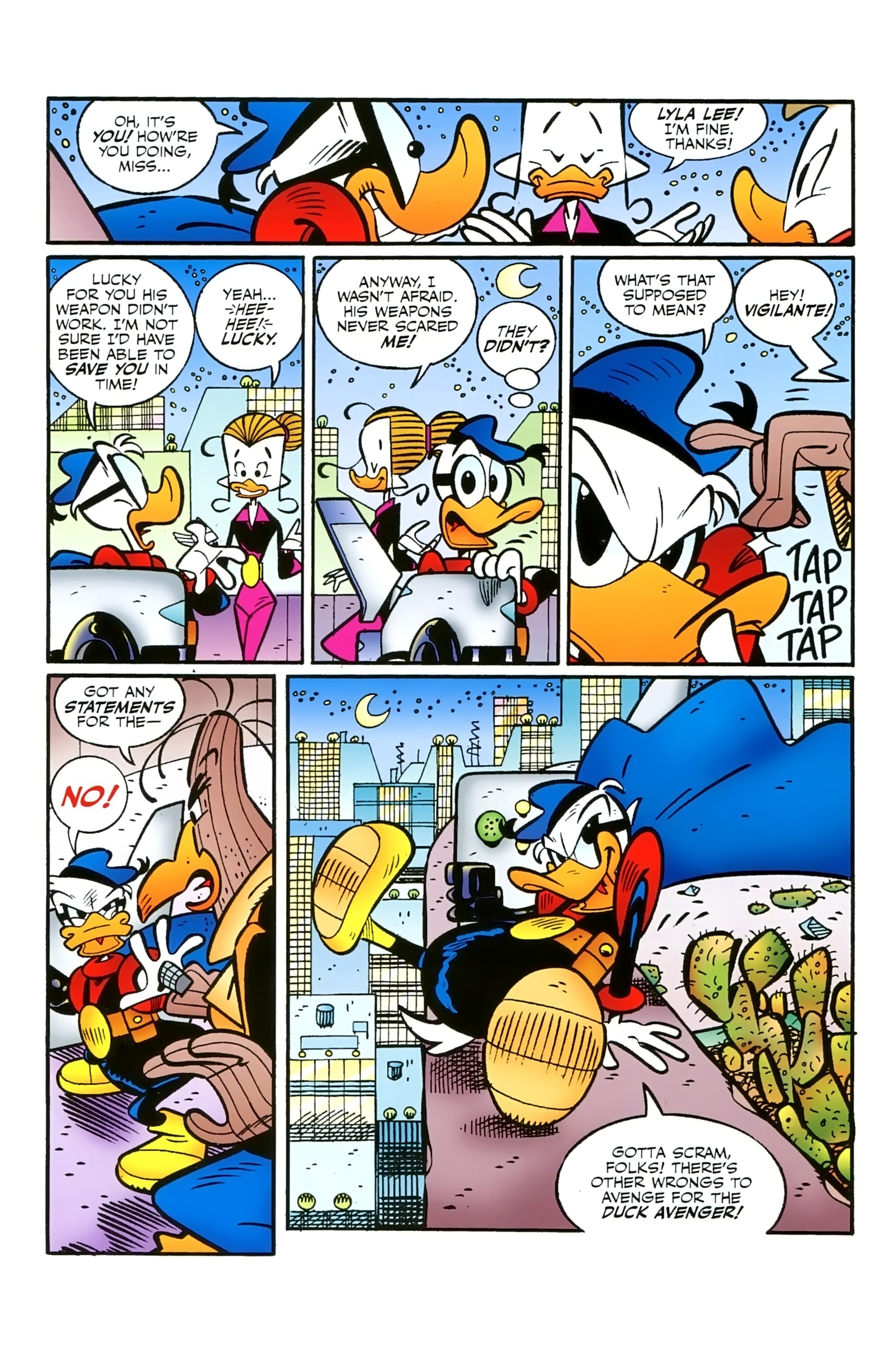Read online Duck Avenger comic -  Issue #0 - 68