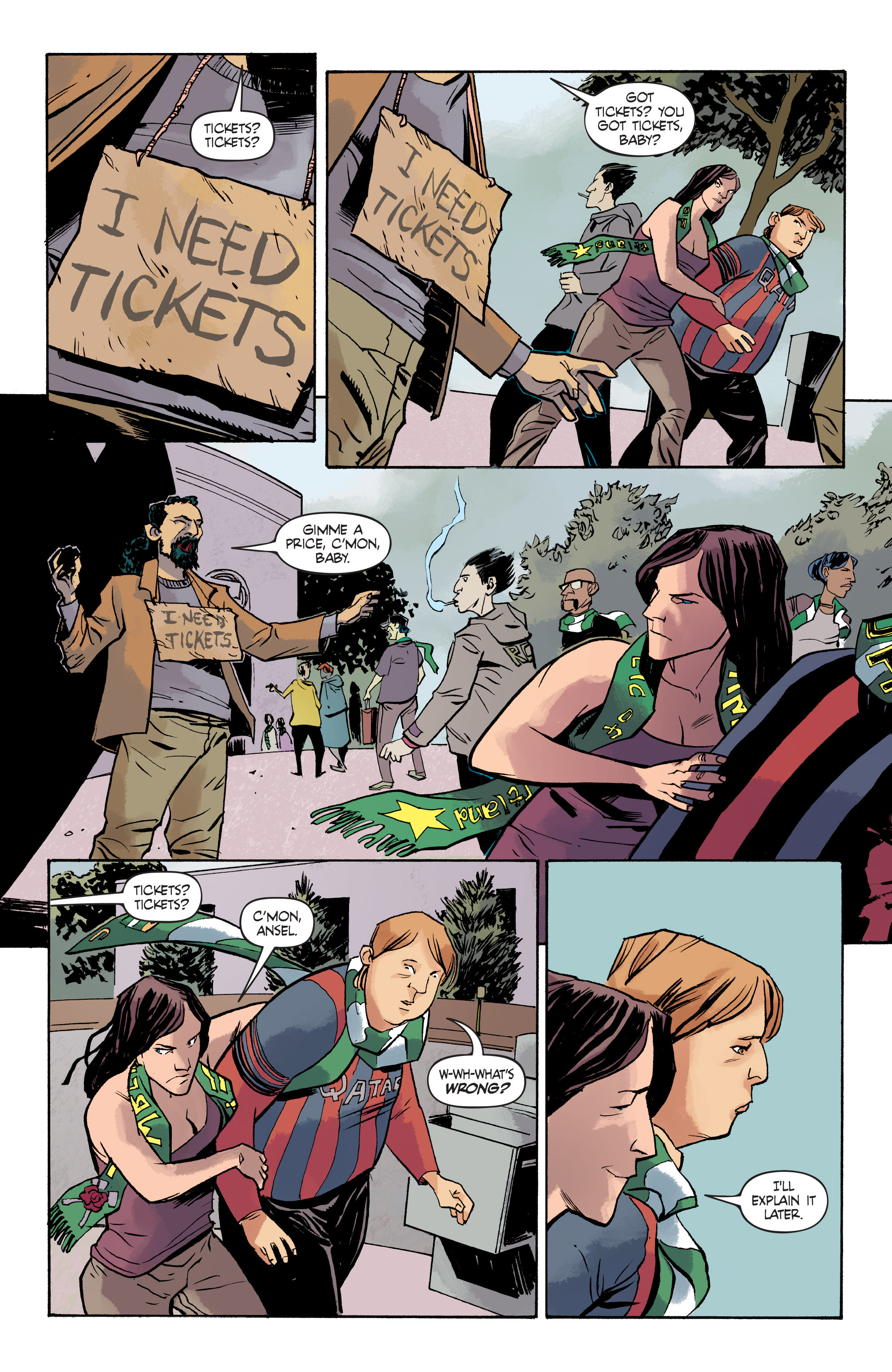 Read online Stumptown comic -  Issue #1 - 12