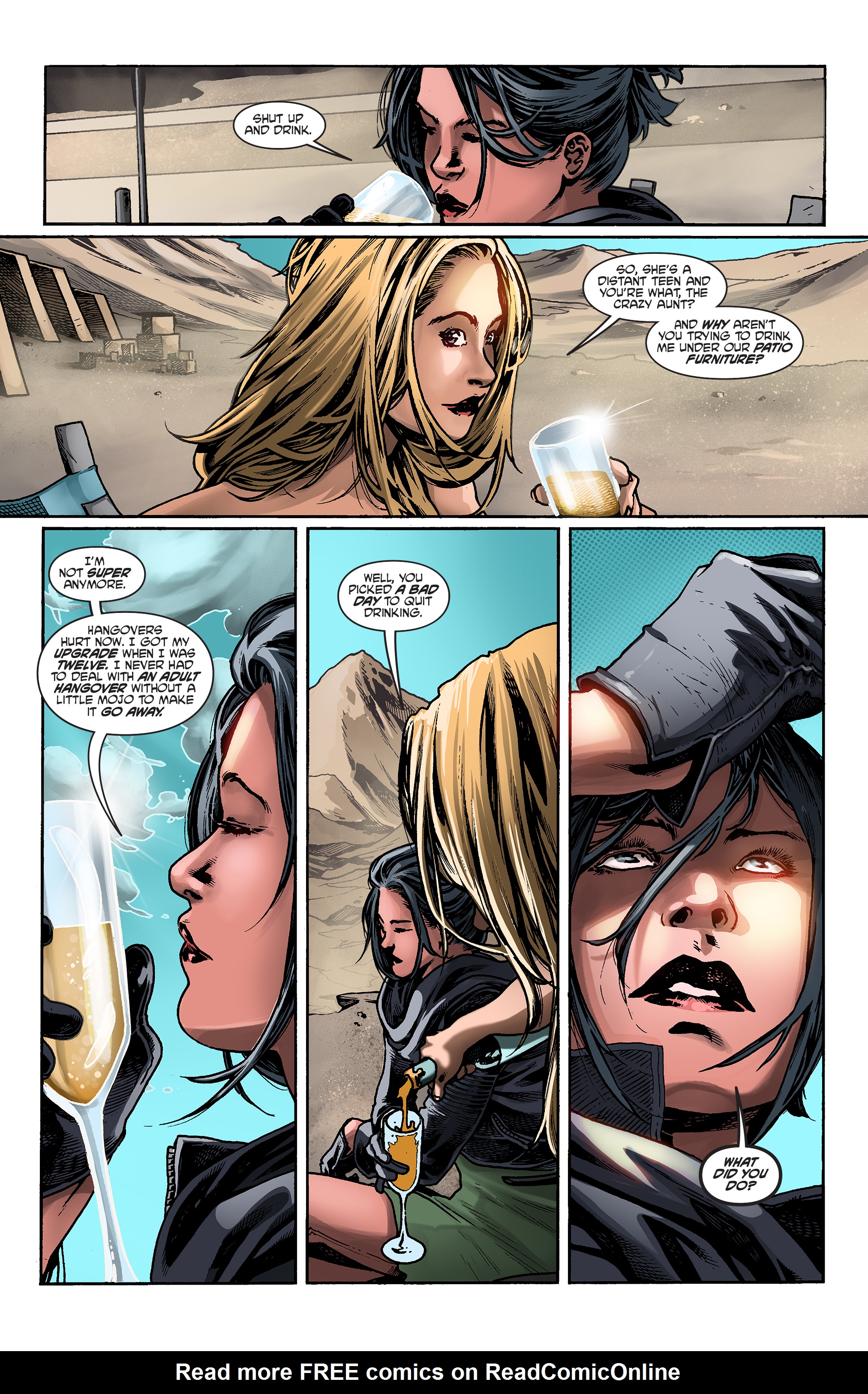 Read online Punchline comic -  Issue #4 - 4