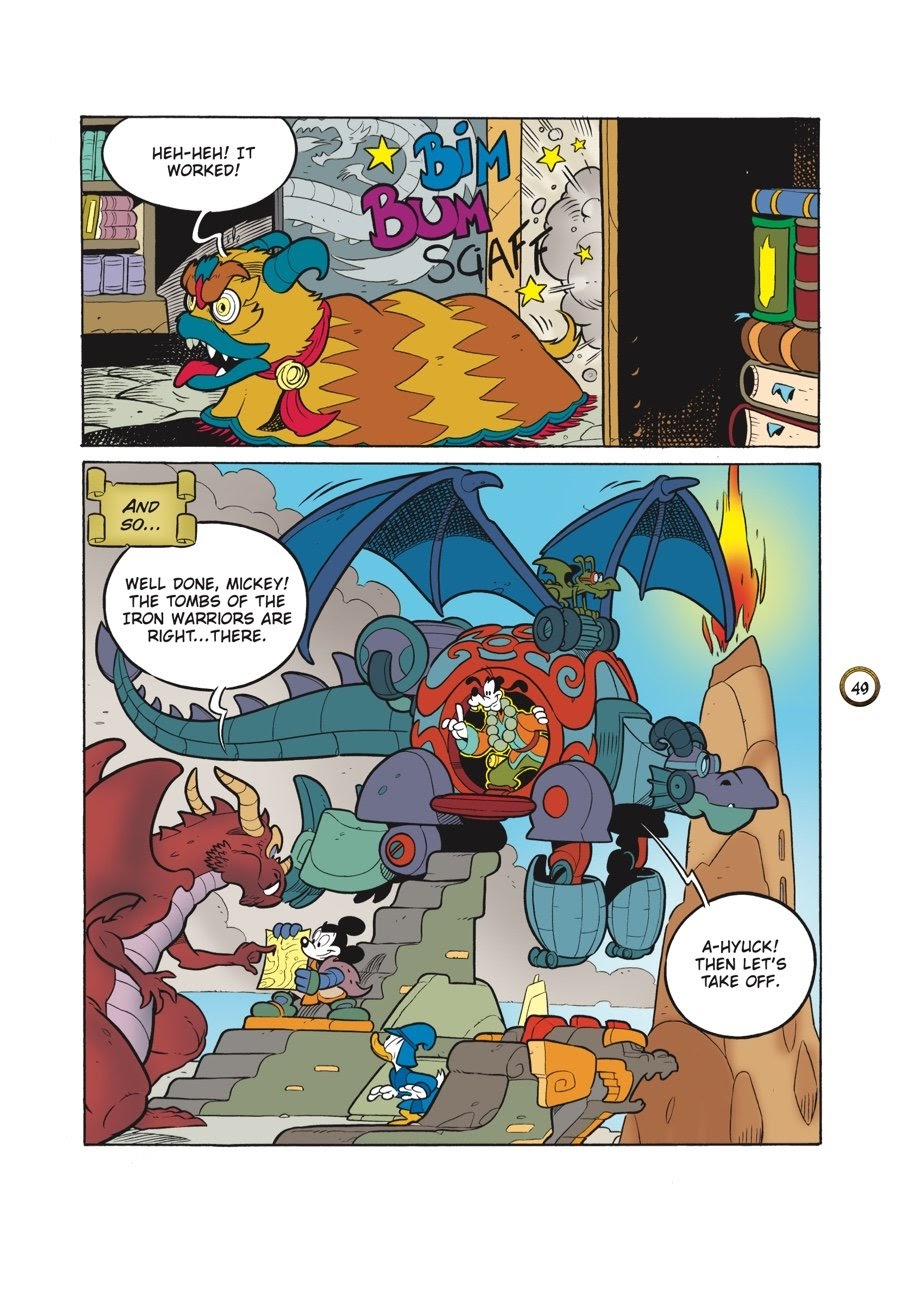 Read online Wizards of Mickey (2020) comic -  Issue # TPB 4 (Part 1) - 51