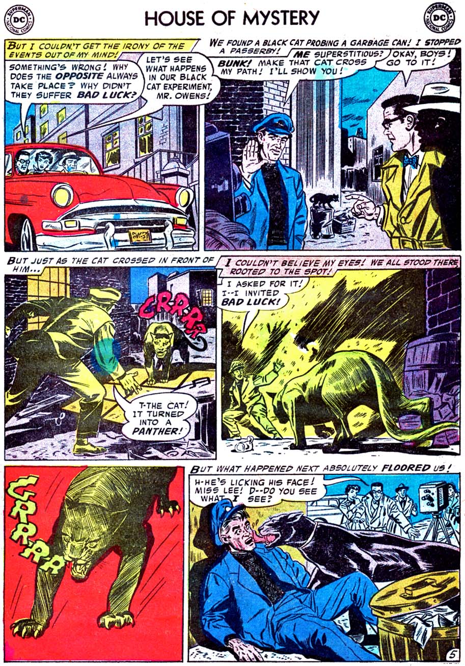 Read online House of Mystery (1951) comic -  Issue #61 - 7