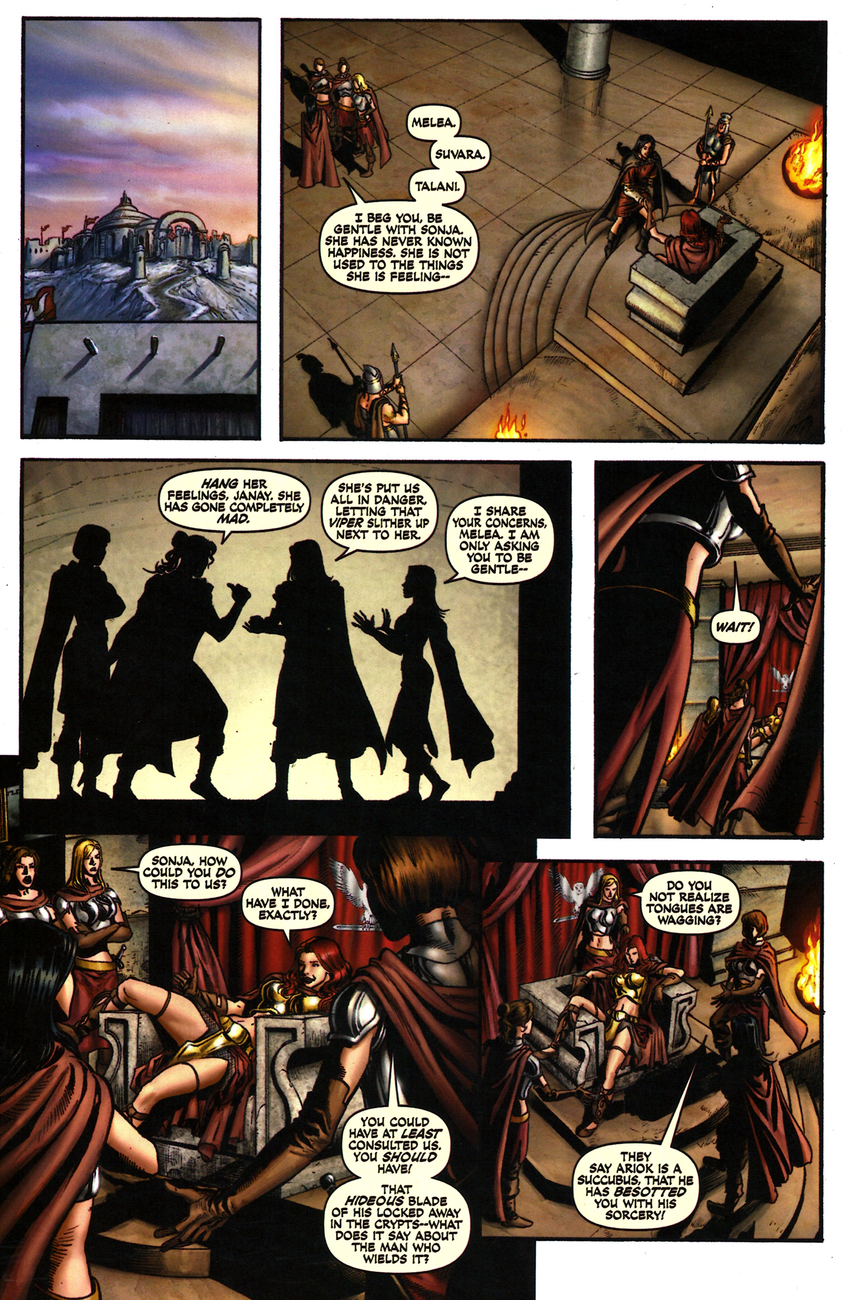 Read online Queen Sonja comic -  Issue #9 - 19