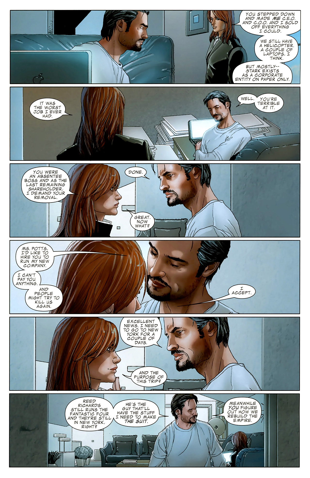 Read online The Invincible Iron Man (2008) comic -  Issue #25 - 21