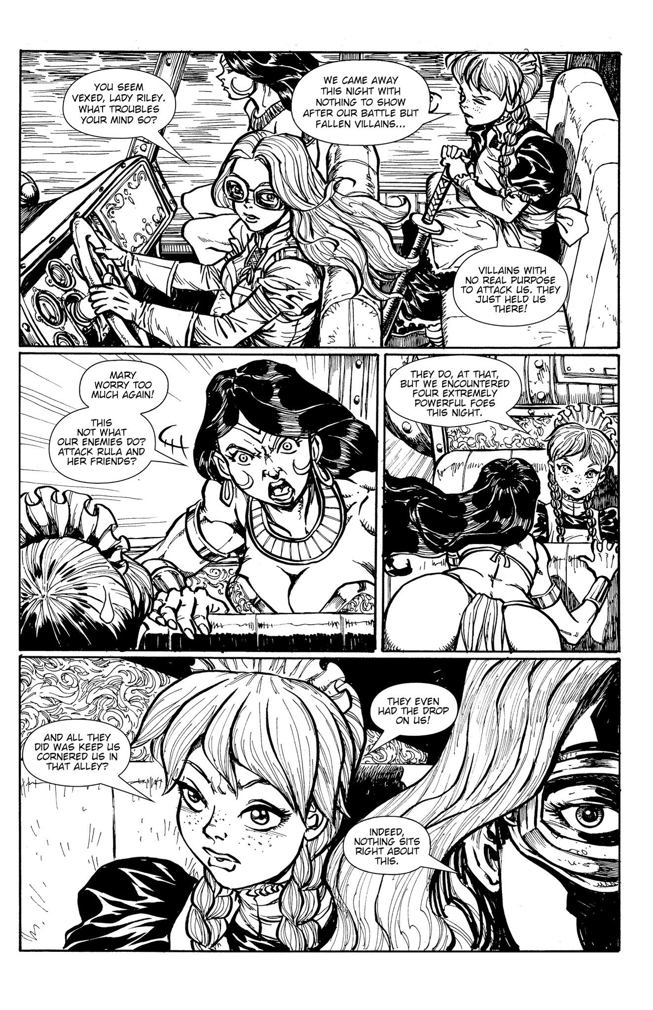 Read online The Steam League comic -  Issue #2 - 4