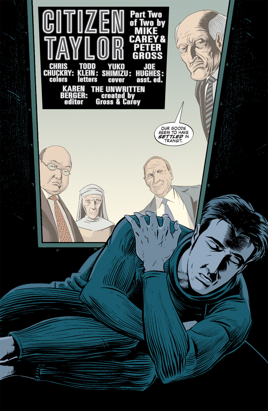 Read online The Unwritten comic -  Issue #26 - 4