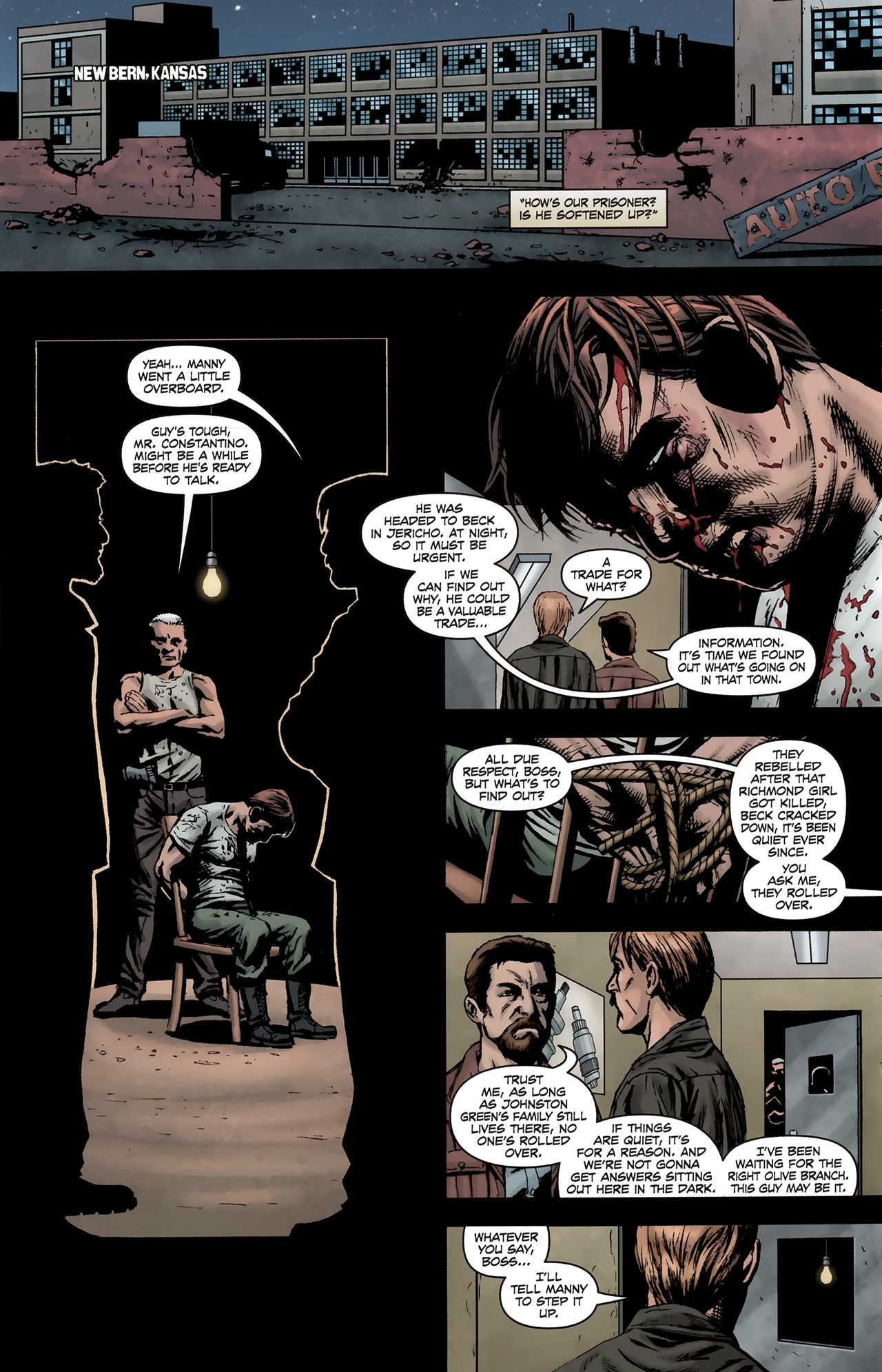 Read online Jericho comic -  Issue #6 - 14