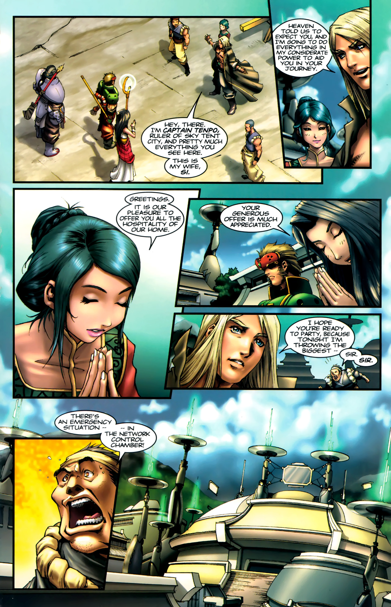 Read online Xin: Journey of the Monkey King comic -  Issue #1 - 8