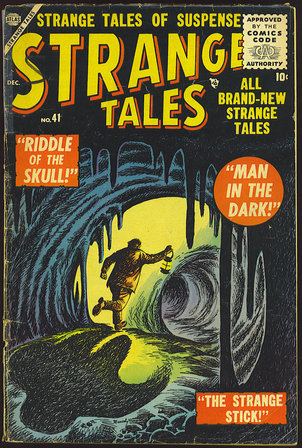 Read online Strange Tales (1951) comic -  Issue #41 - 1