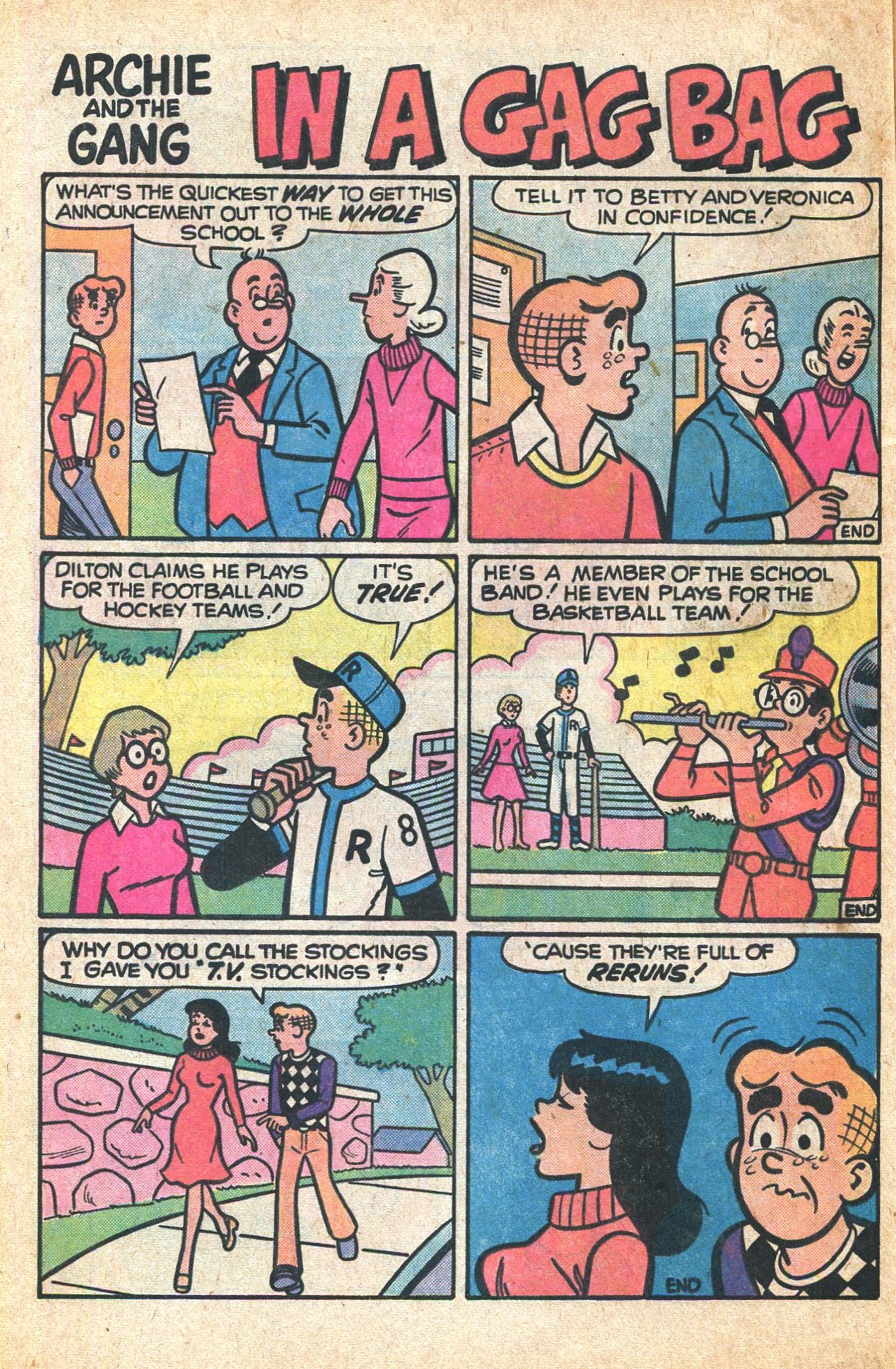 Read online Archie's Joke Book Magazine comic -  Issue #241 - 8