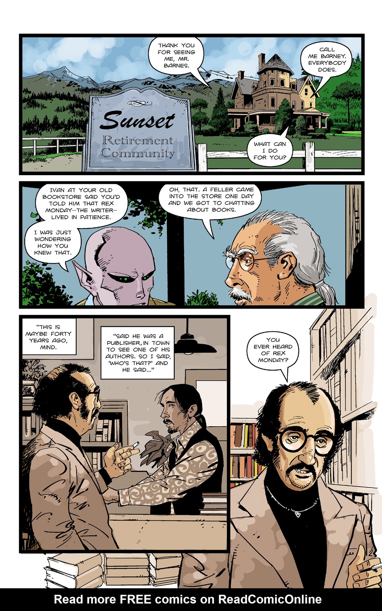 Read online Resident Alien: The Sam Hain Mystery comic -  Issue #1 - 14