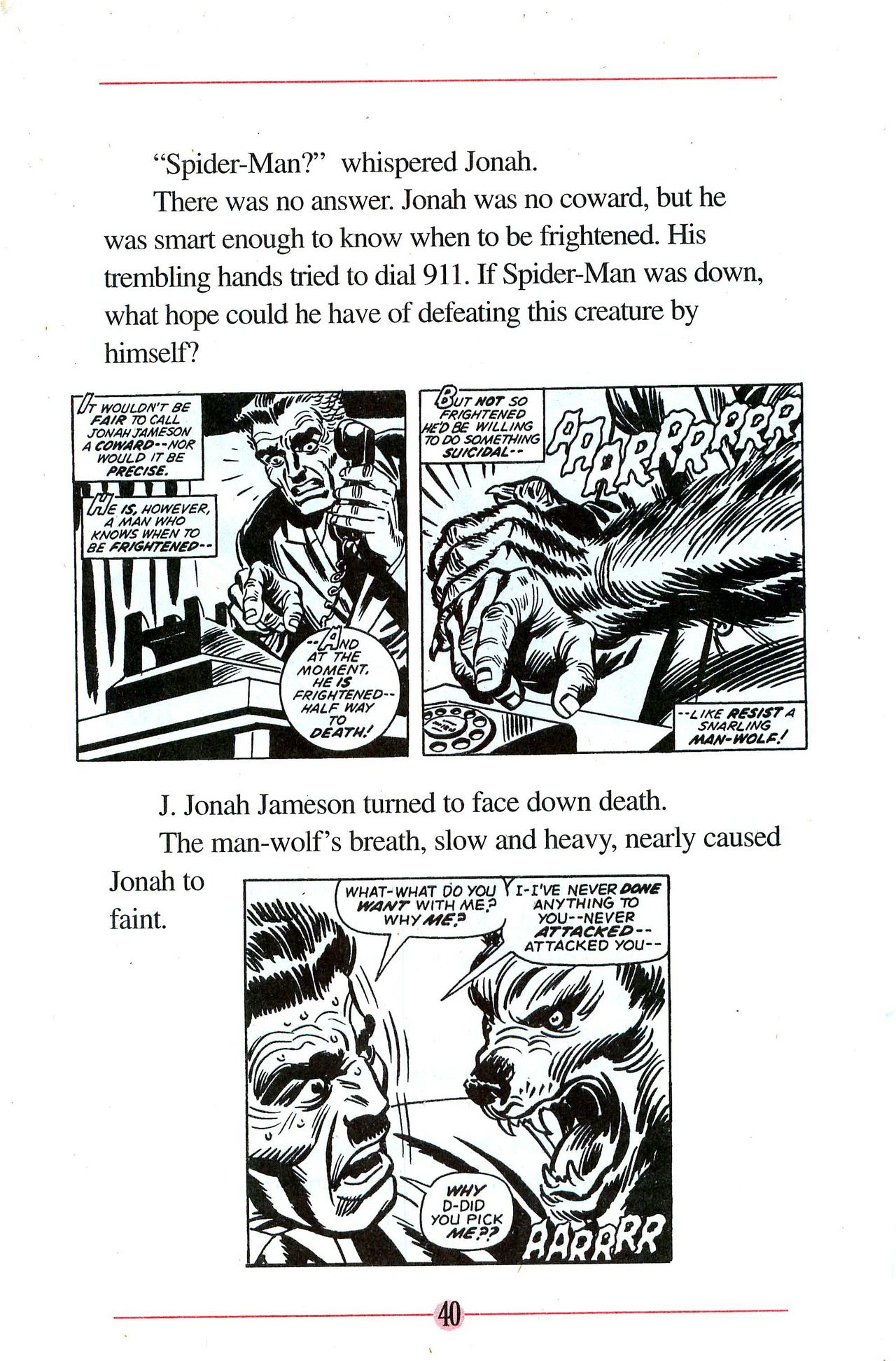 Read online Marvel Chillers: The Mark of the Man-Wolf comic -  Issue # Full - 42