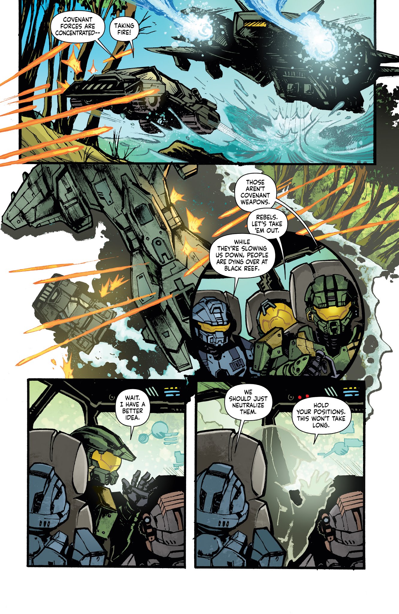 Read online Halo: Collateral Damage comic -  Issue #1 - 12