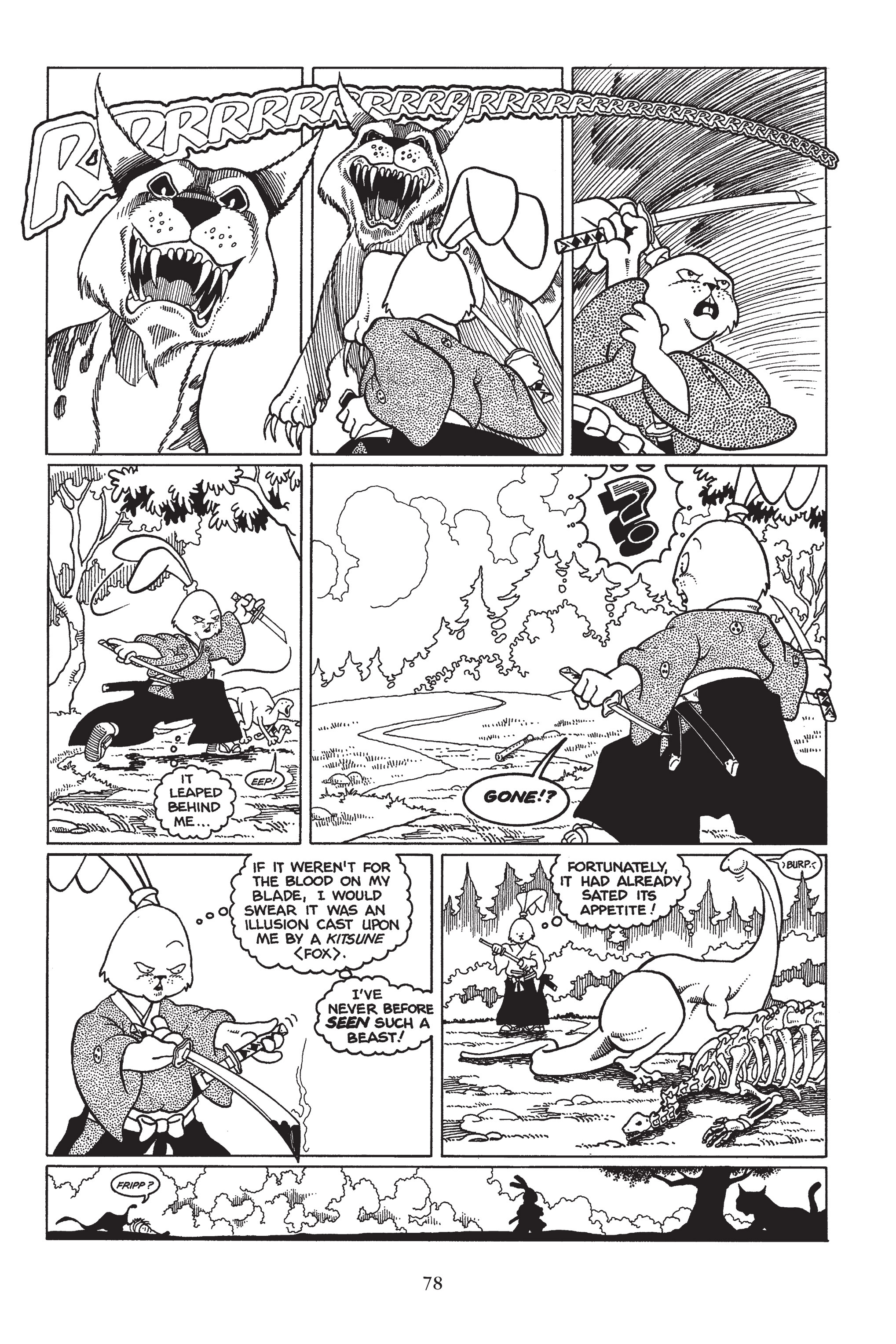 Read online Usagi Yojimbo (1987) comic -  Issue # _TPB 1 - 78