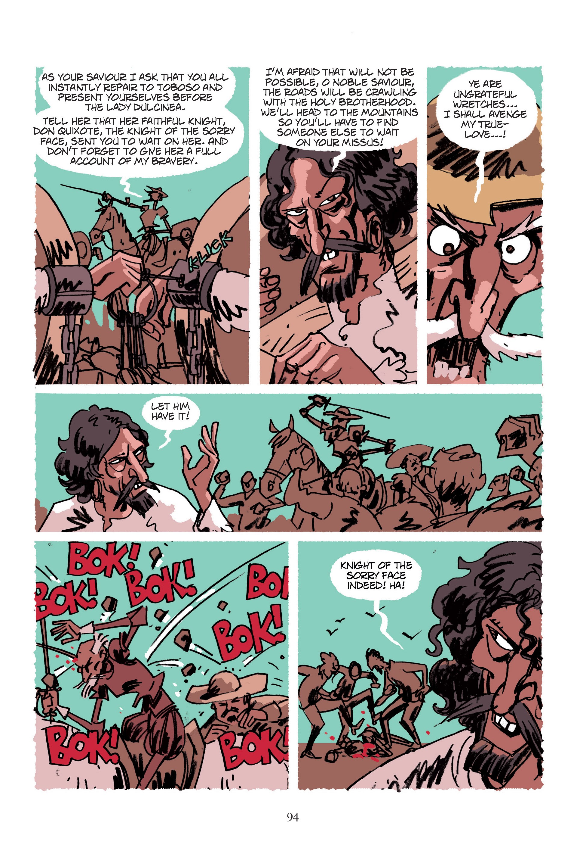 Read online The Complete Don Quixote comic -  Issue # TPB (Part 1) - 93