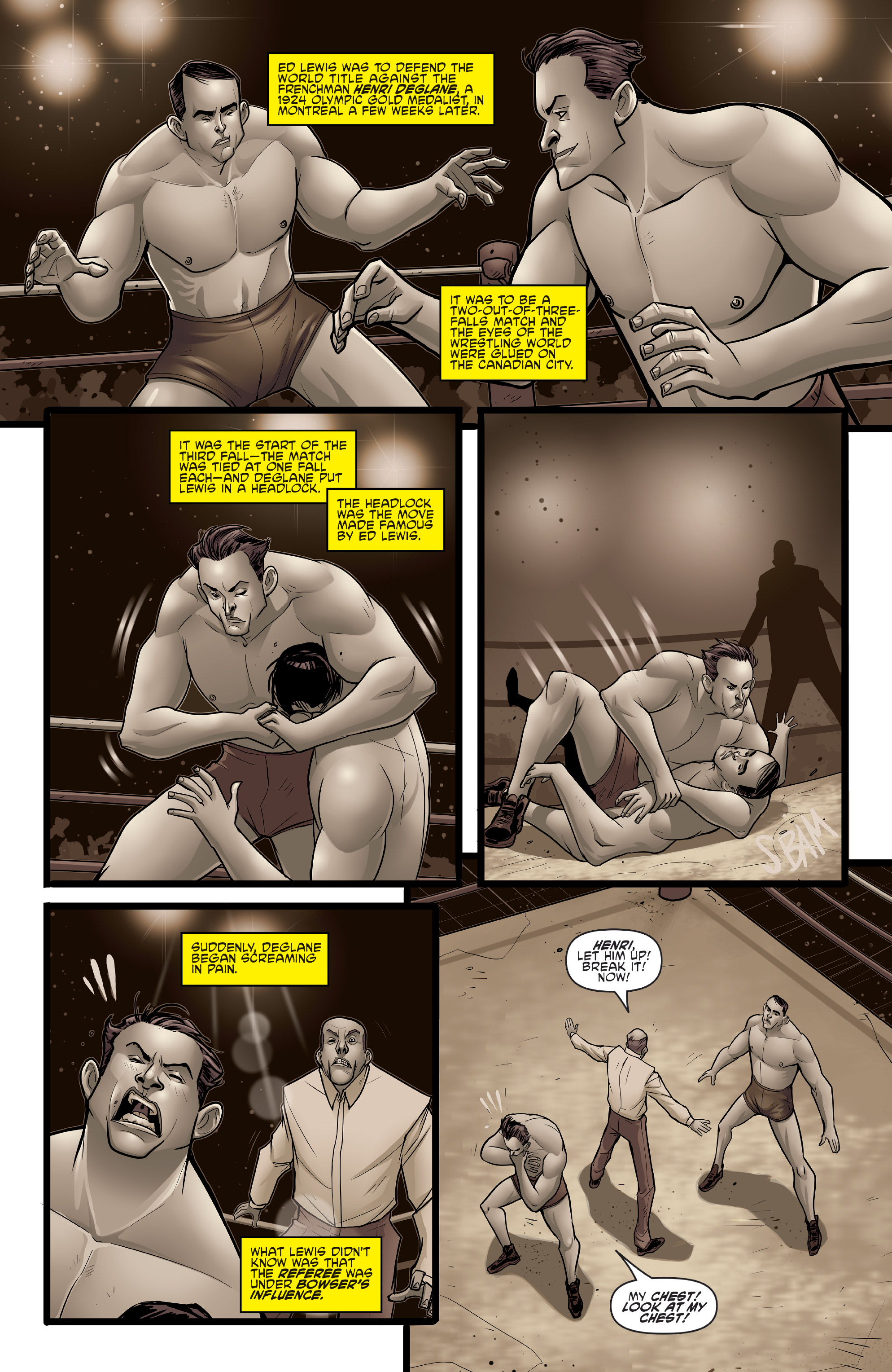 Read online Jim Cornette Presents: Behind the Curtain - Real Pro Wrestling Stories comic -  Issue # TPB - 54