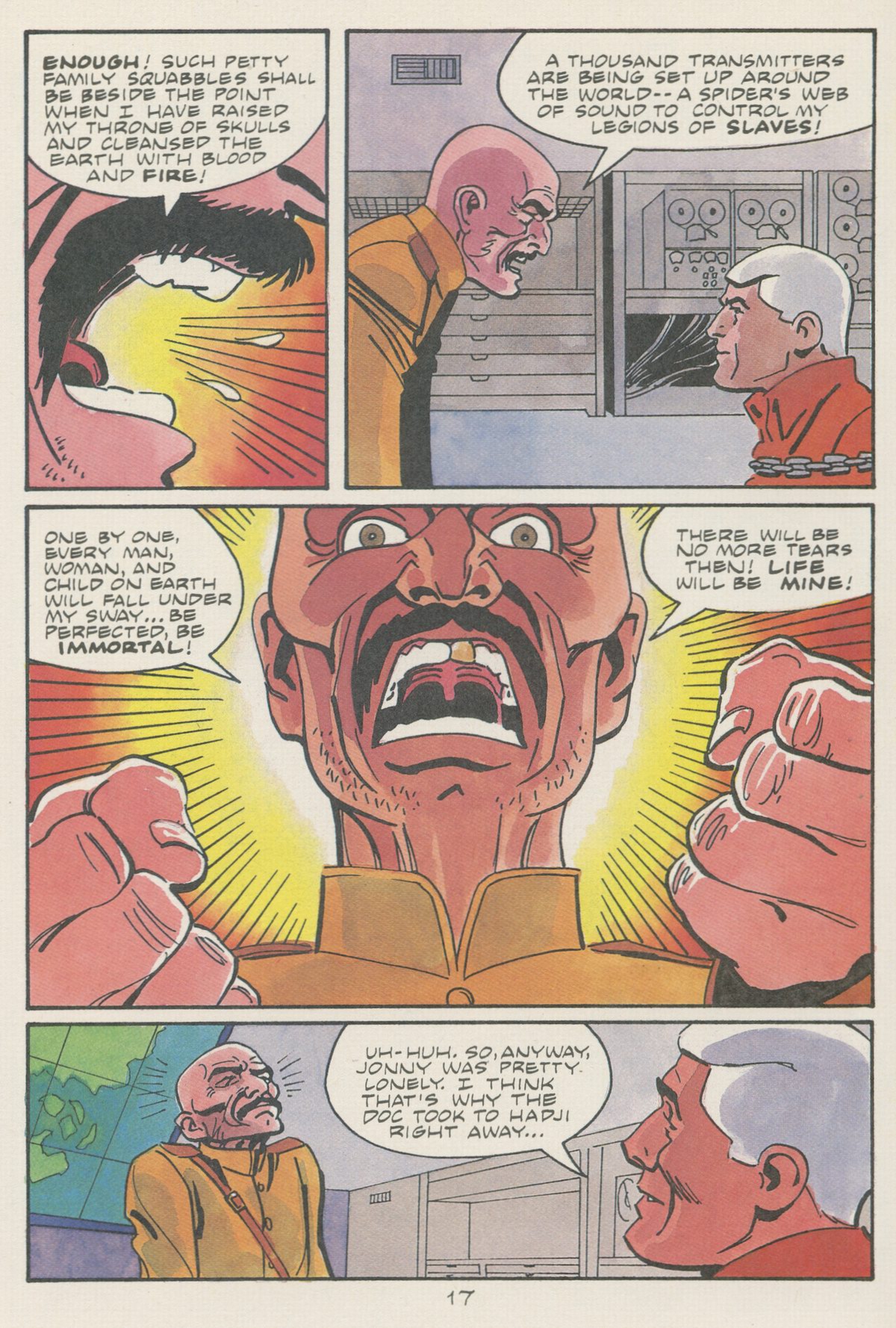 Read online Jonny Quest comic -  Issue #26 - 21