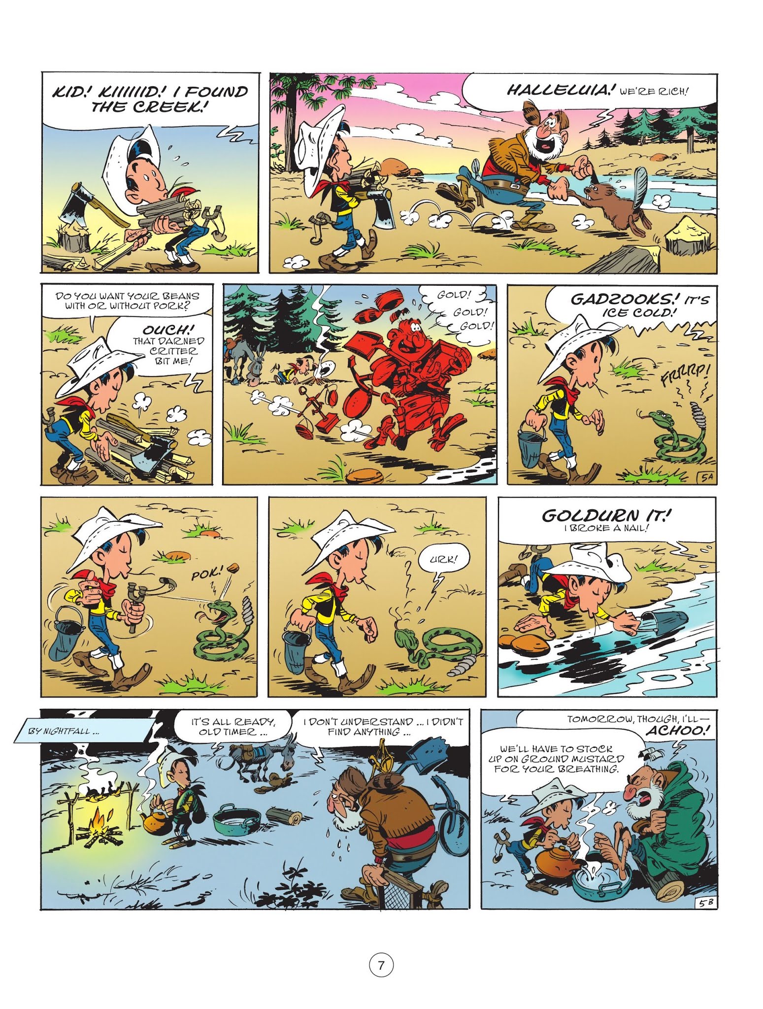 Read online A Lucky Luke Adventure comic -  Issue #69 - 9